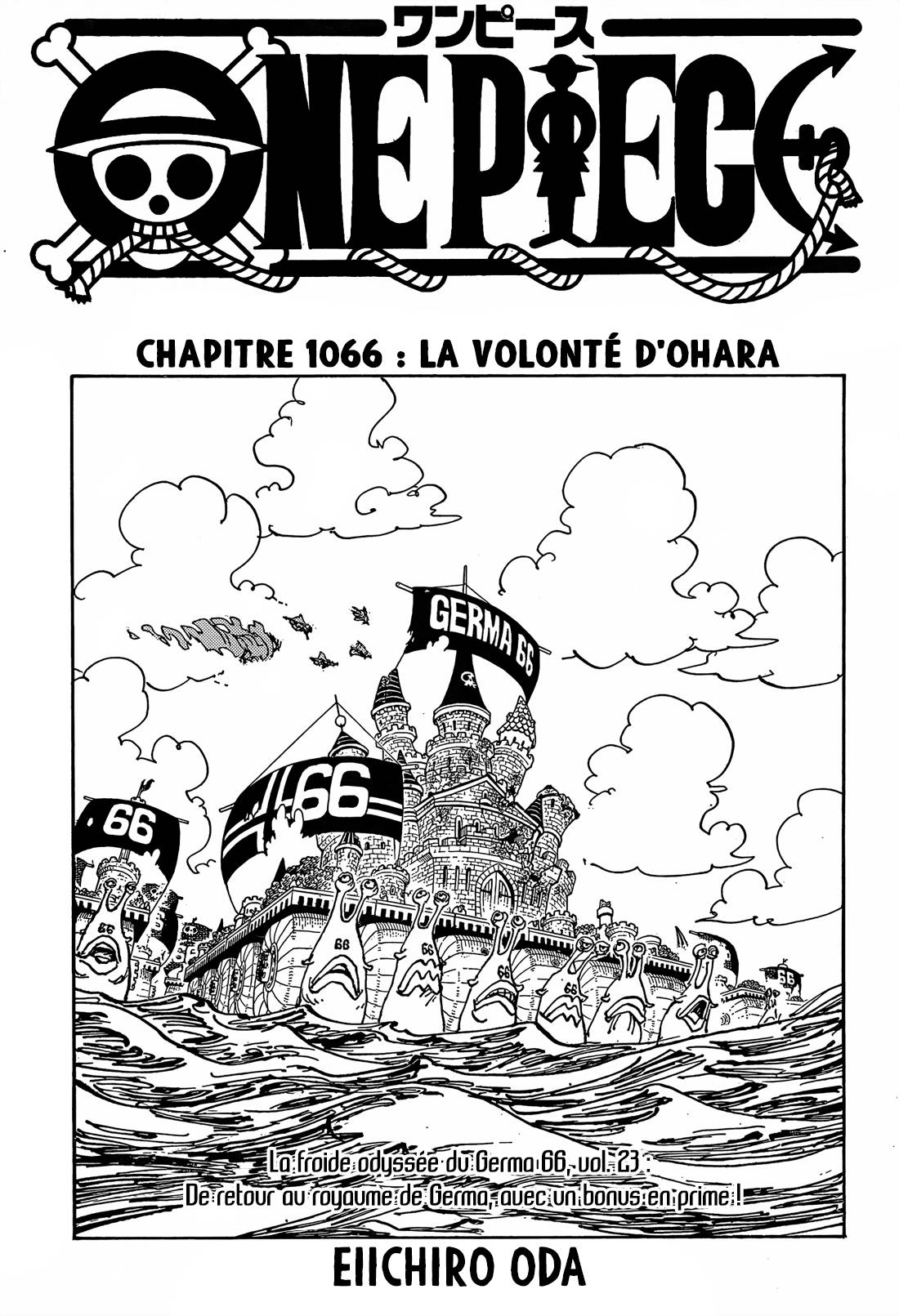 Lecture en ligne One Piece 1066 page 1