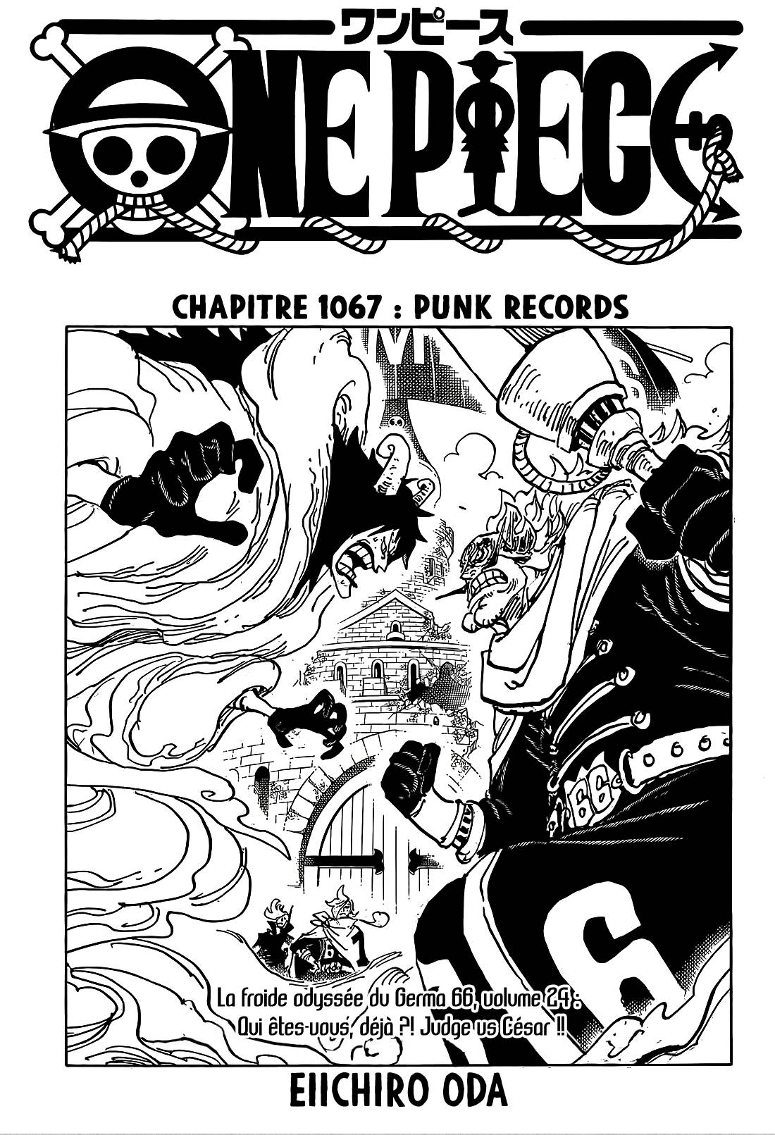 Lecture en ligne One Piece 1067 page 1