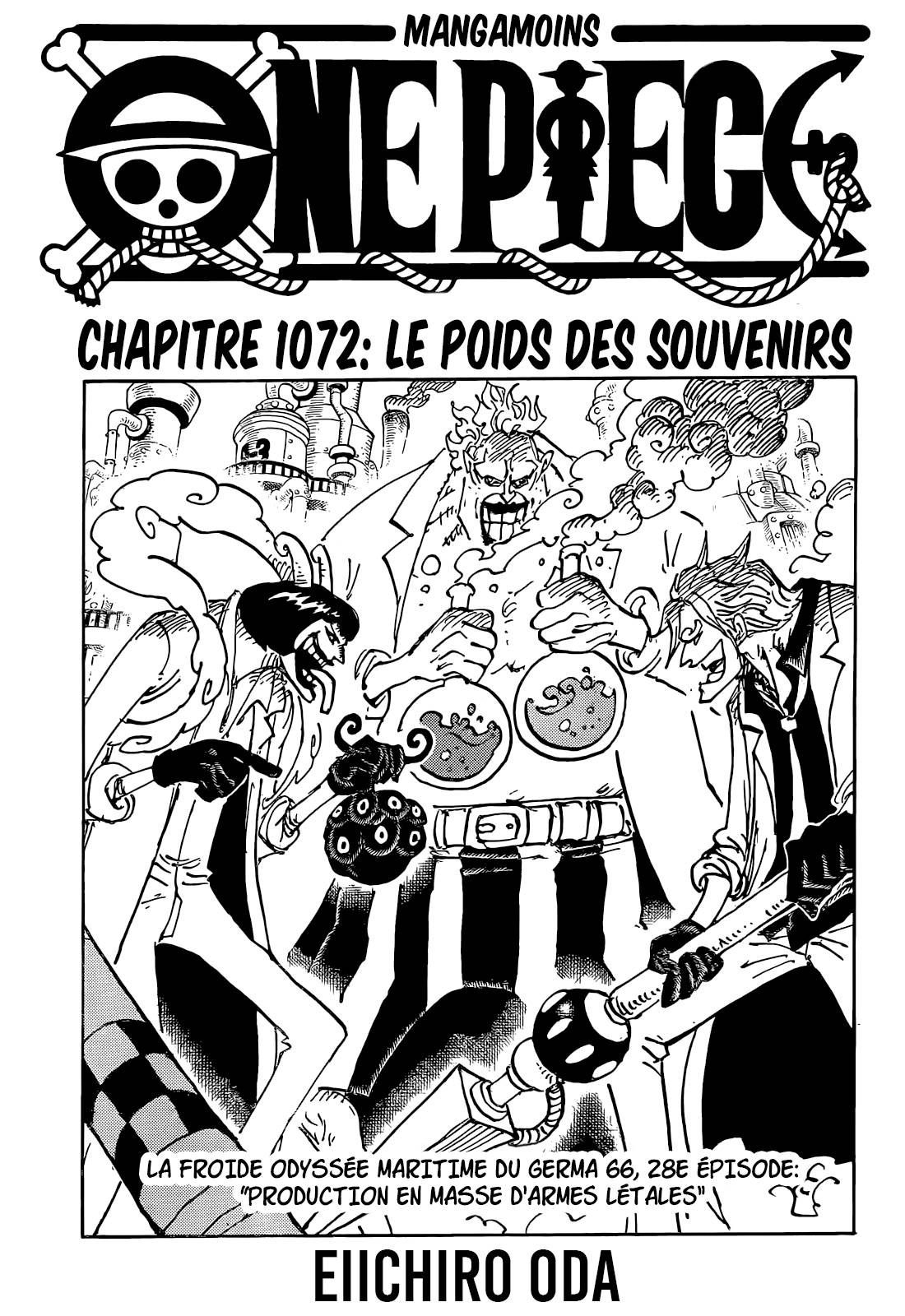 Scan One Piece 1072