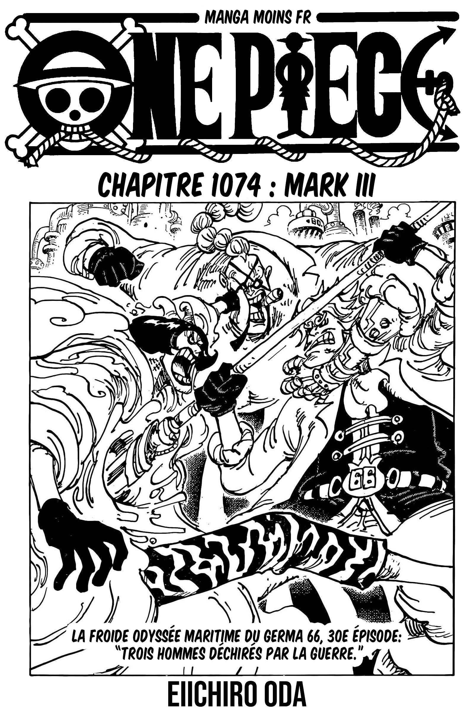 Lecture en ligne One Piece 1074 page 1