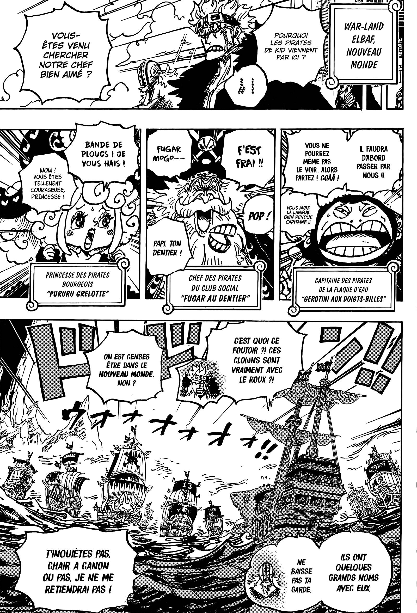 Lecture en ligne One Piece 1079 page 6