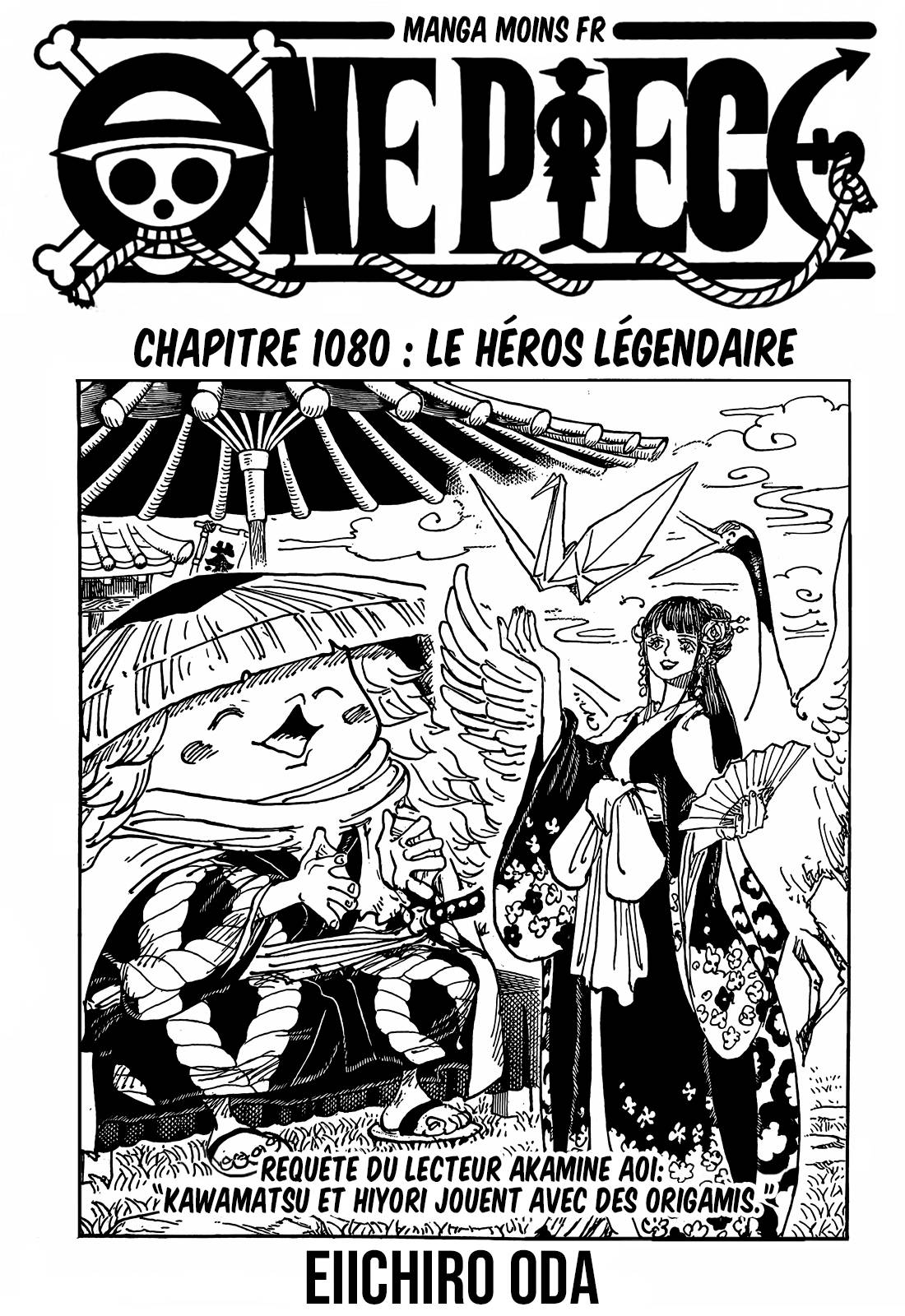 Lecture en ligne One Piece 1080 page 1