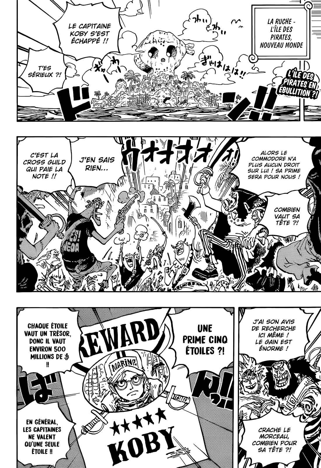 Lecture en ligne One Piece 1080 page 3