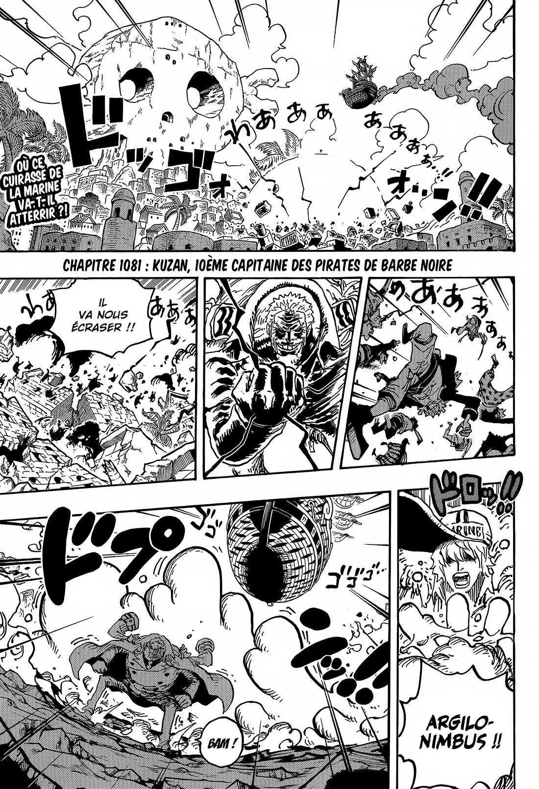 Lecture en ligne One Piece 1081 page 4