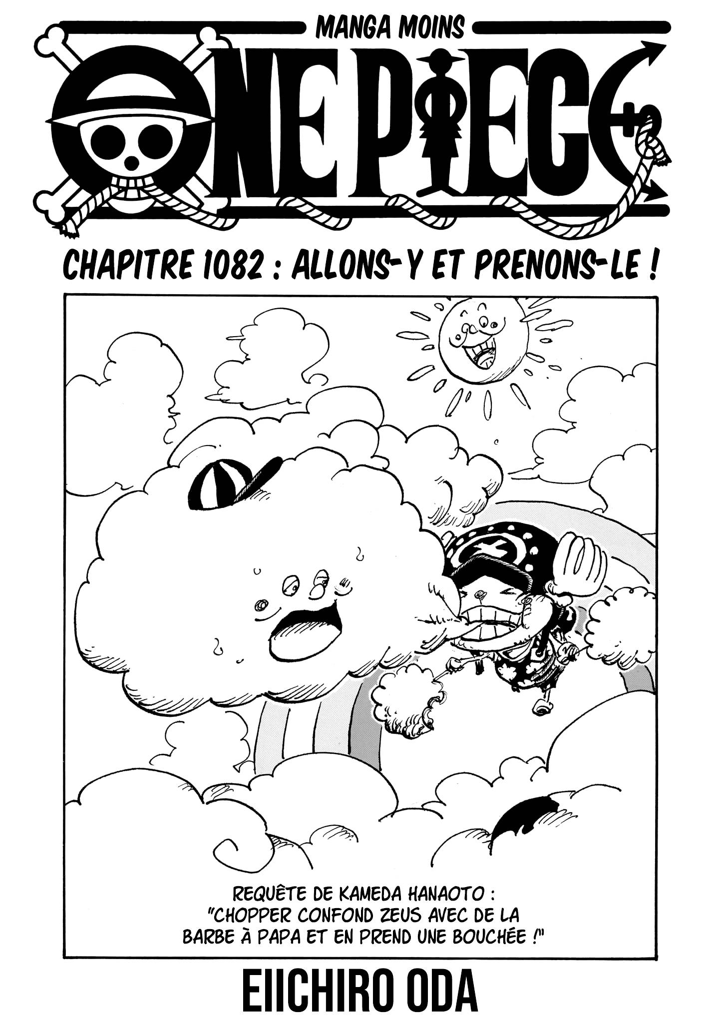 Lecture en ligne One Piece 1082 page 1