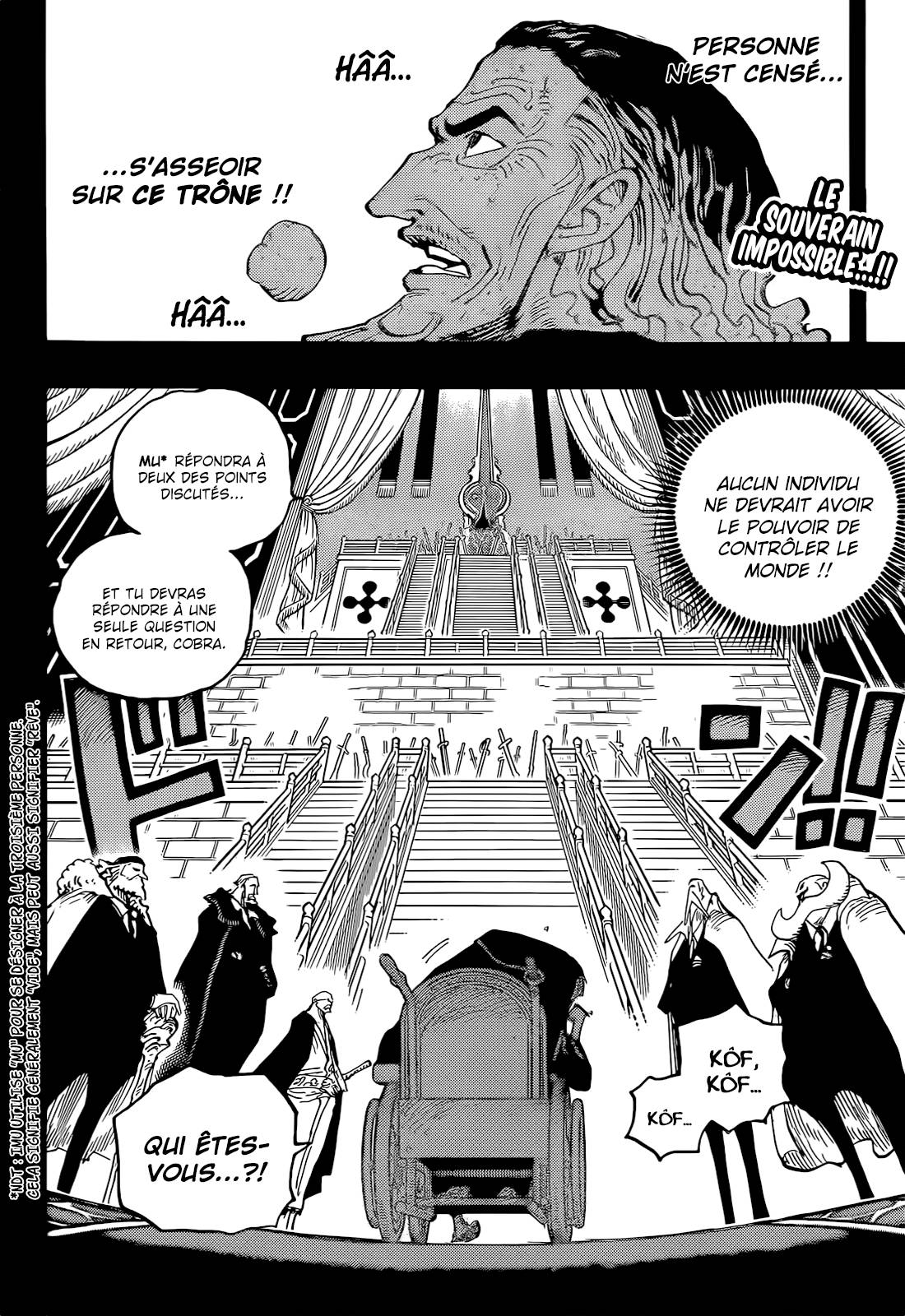 Lecture en ligne One Piece 1085 page 3