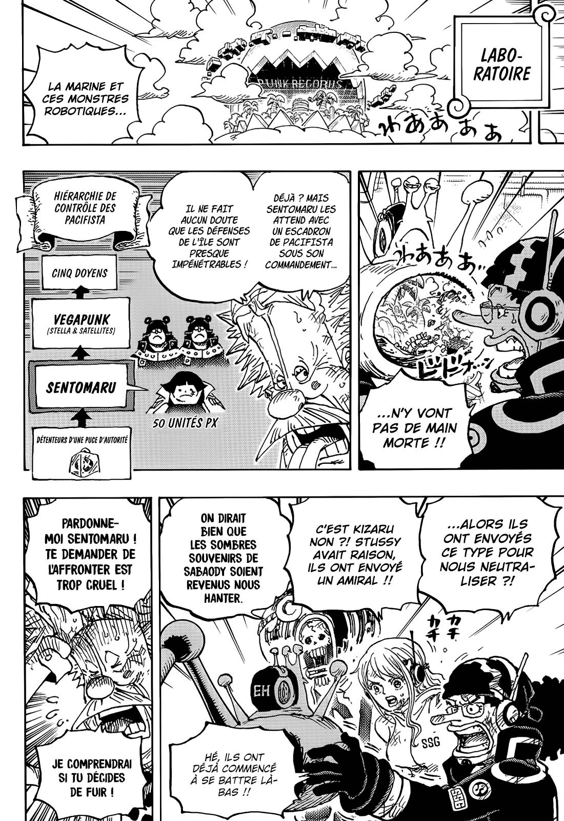 Lecture en ligne One Piece 1091 page 5