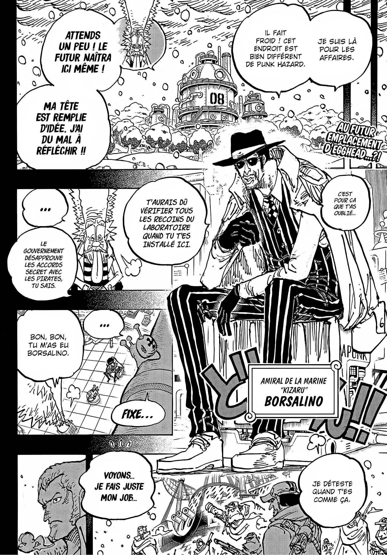 Lecture en ligne One Piece 1100 page 3