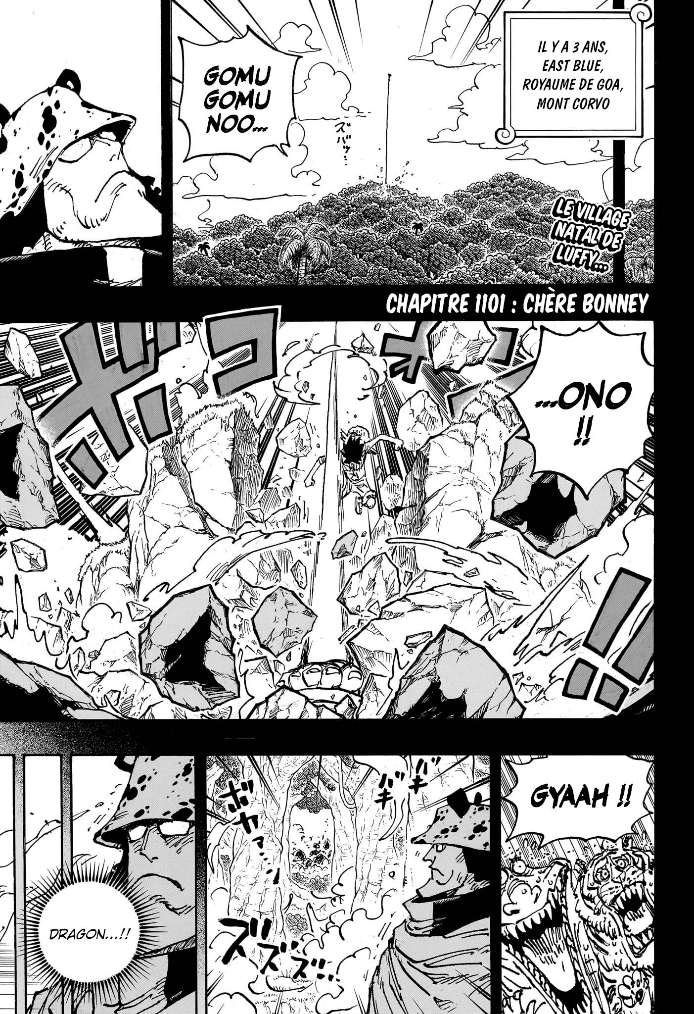 Lecture en ligne One Piece 1101 page 3