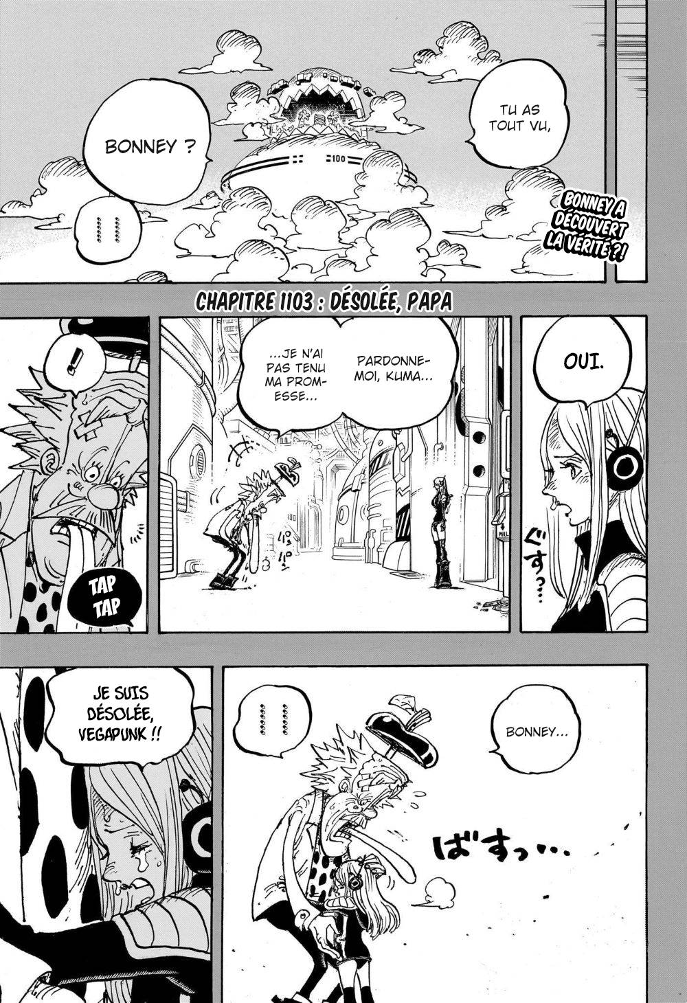 Lecture en ligne One Piece 1103 page 3