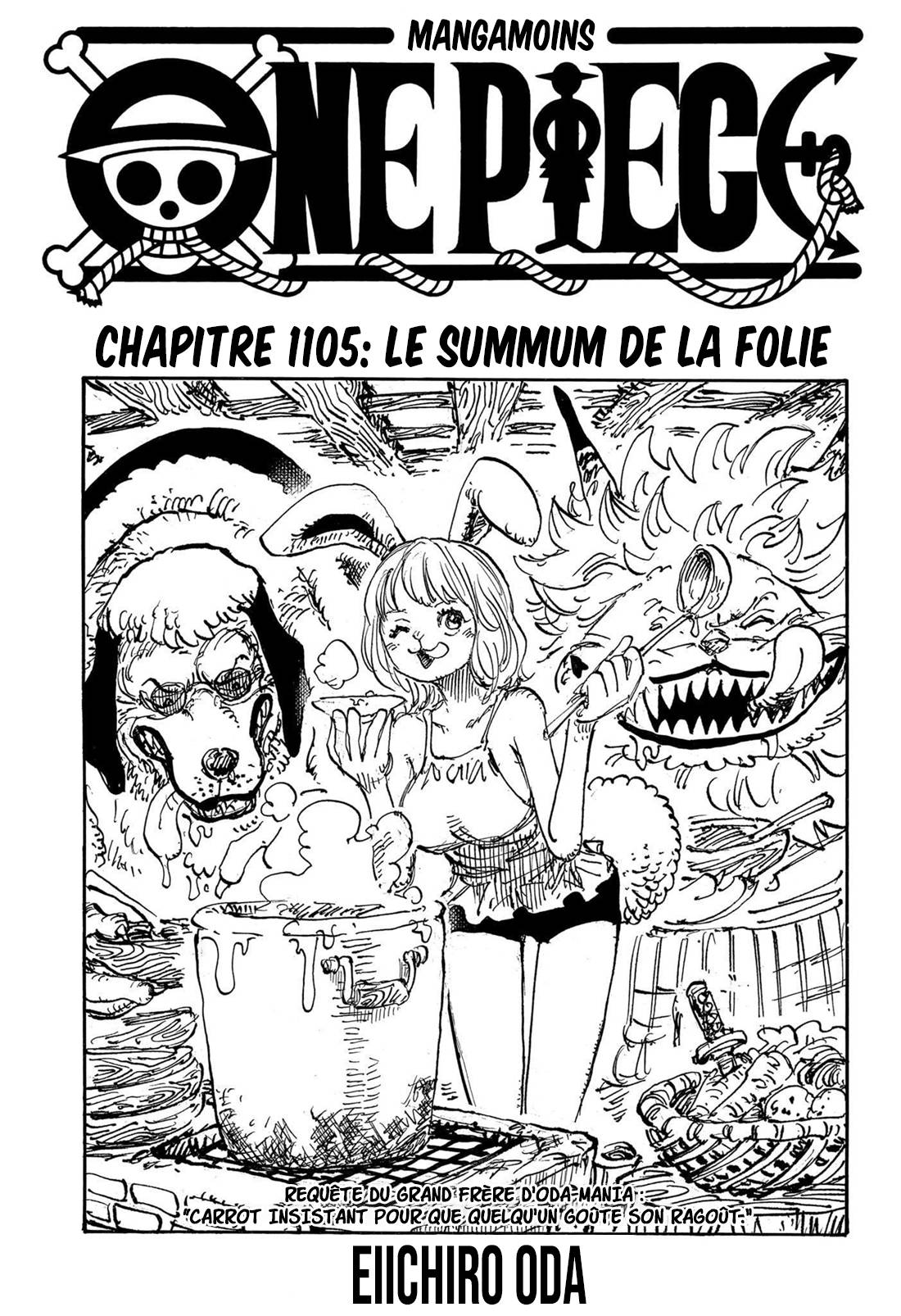 Lecture en ligne One Piece 1105 page 1