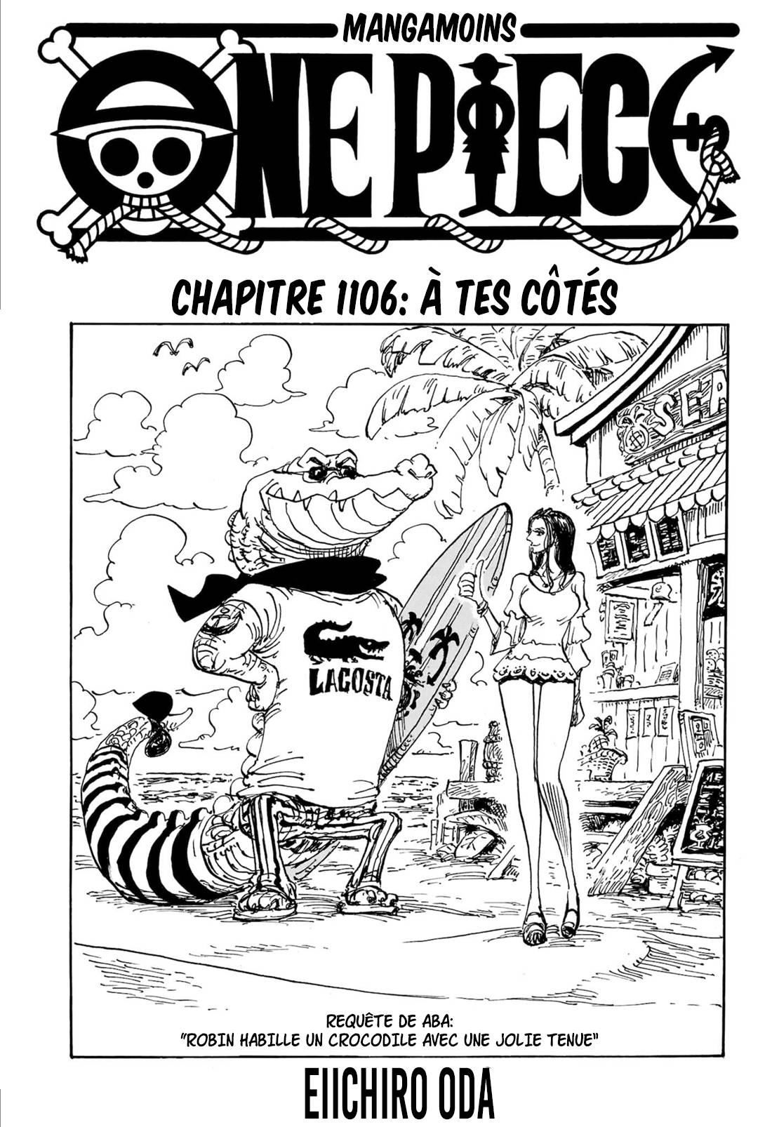 Lecture en ligne One Piece 1106 page 1