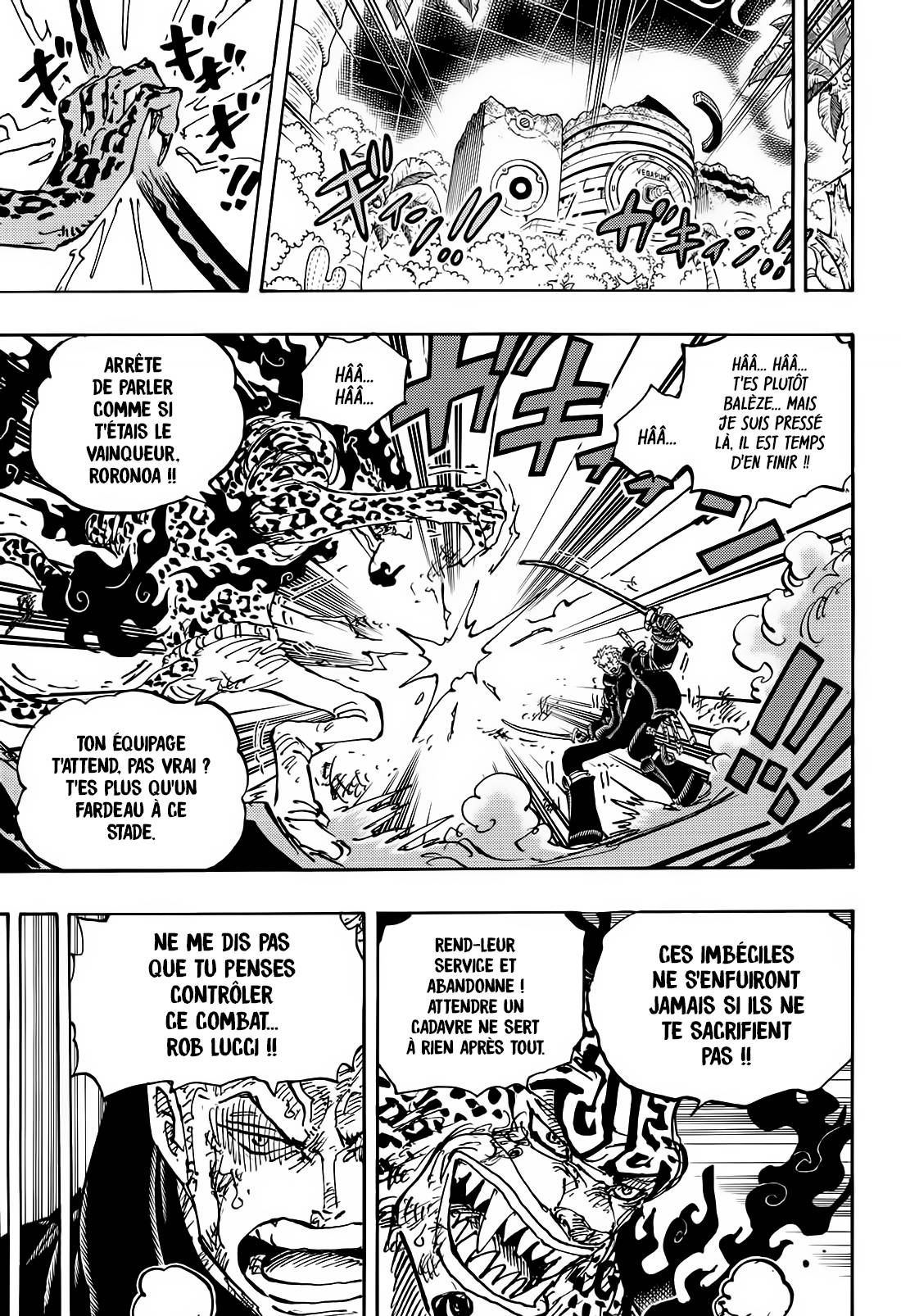 Lecture en ligne One Piece 1107 page 7