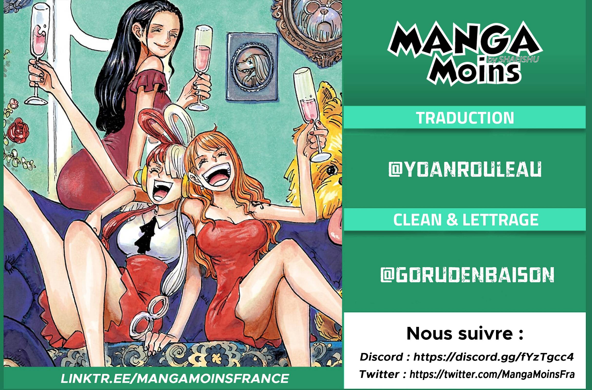 Lecture en ligne One Piece 1109 page 2