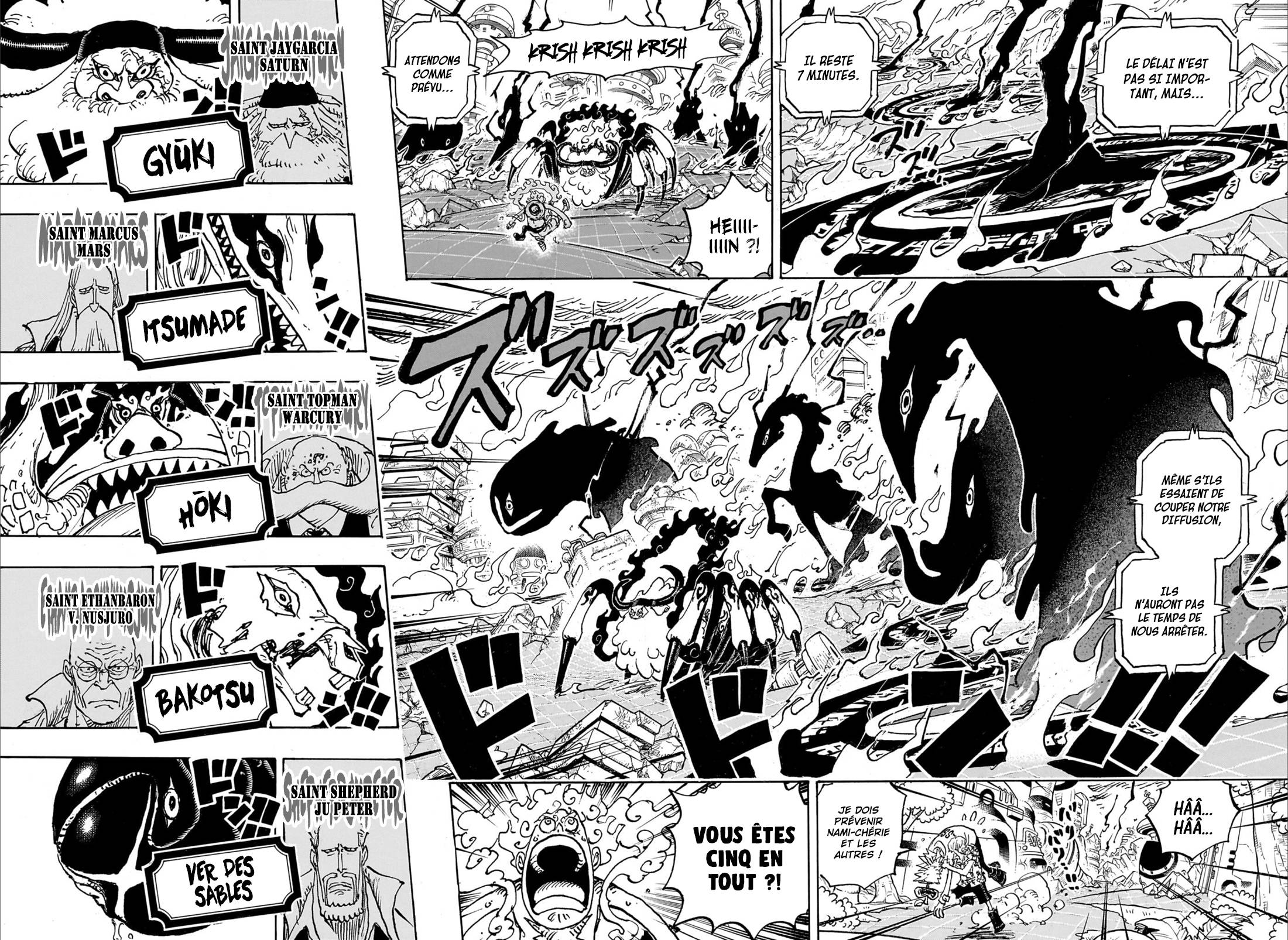 Lecture en ligne One Piece 1110 page 5