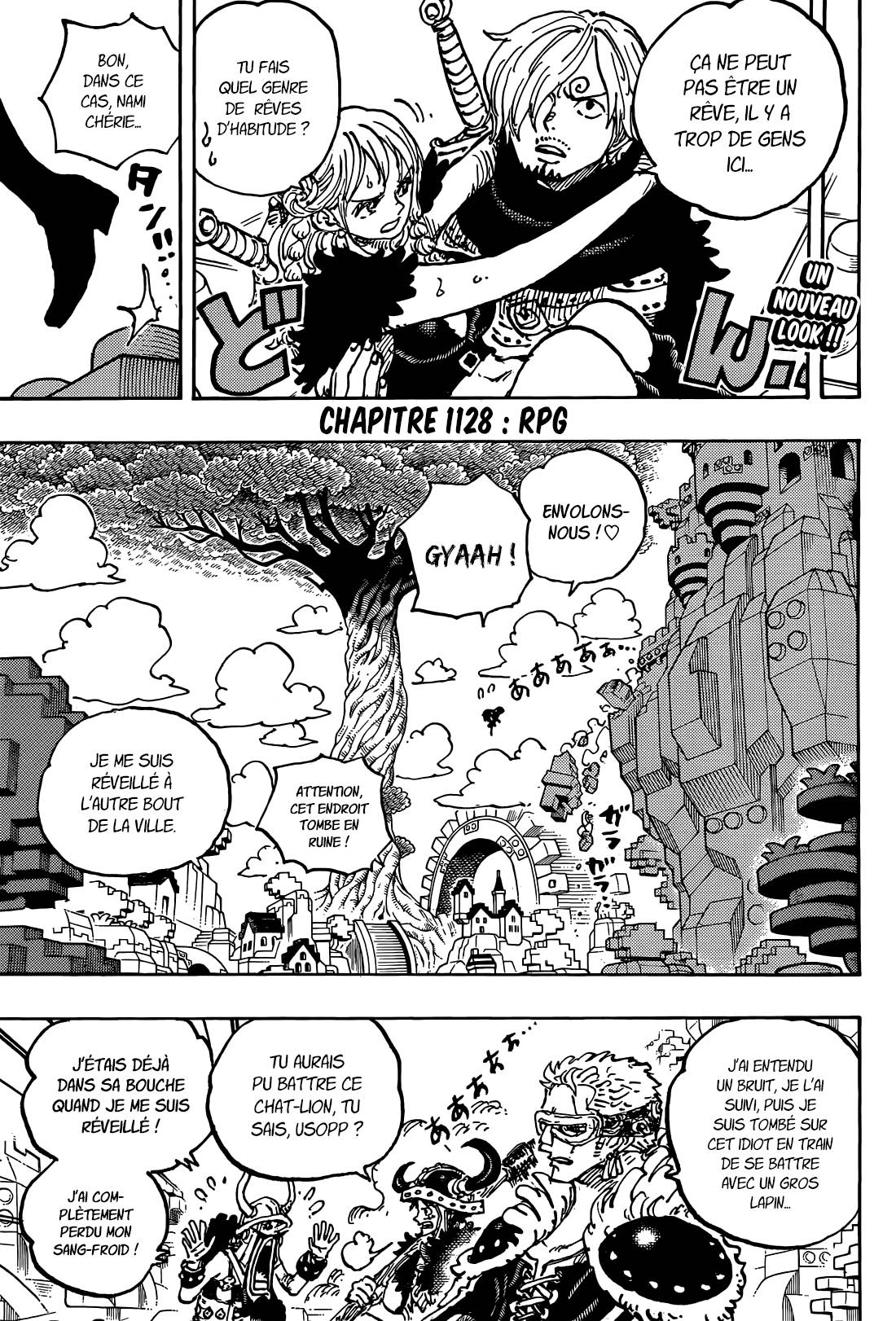 Lecture en ligne One Piece 1128 page 5