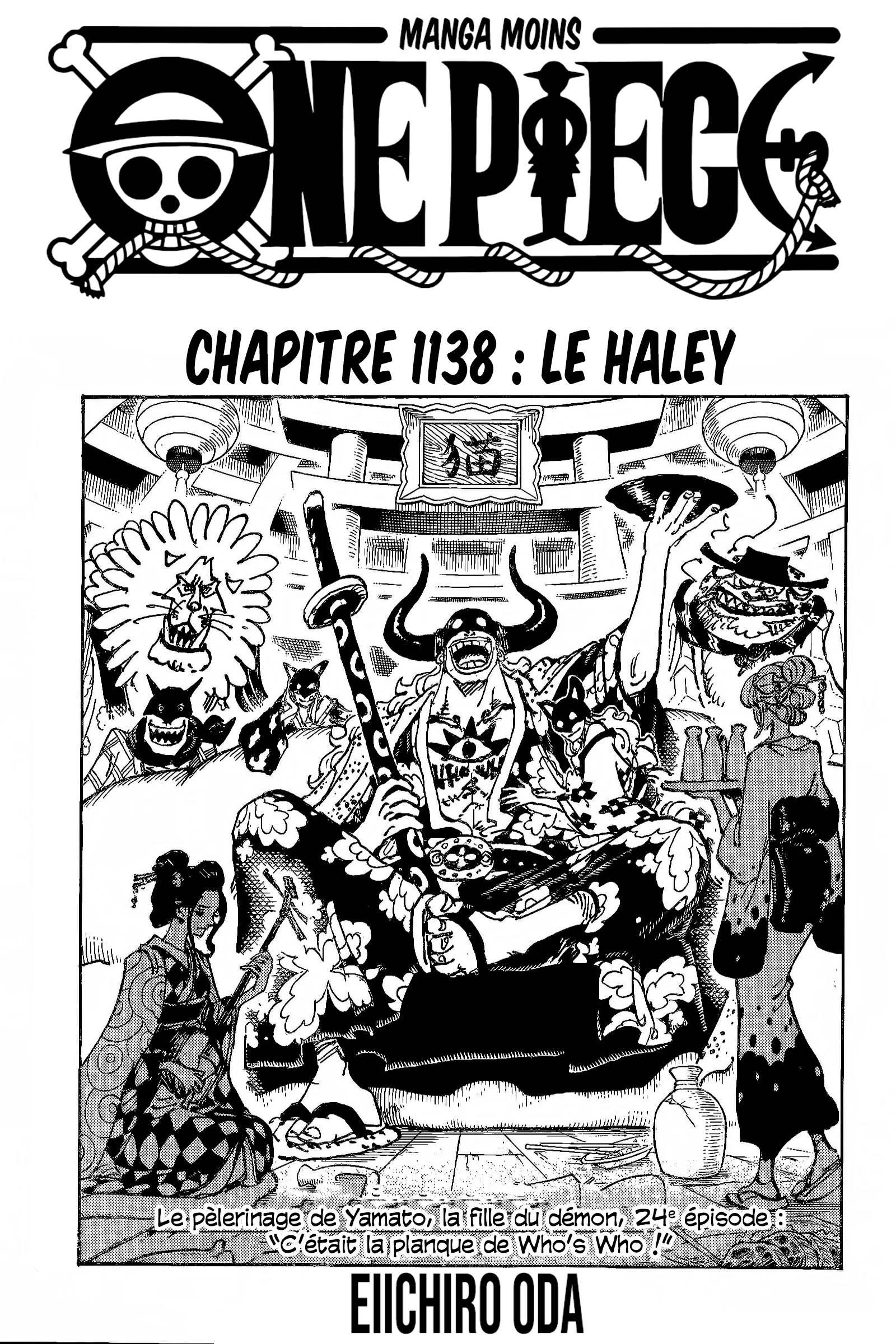 Lecture en ligne One Piece 1138 page 1