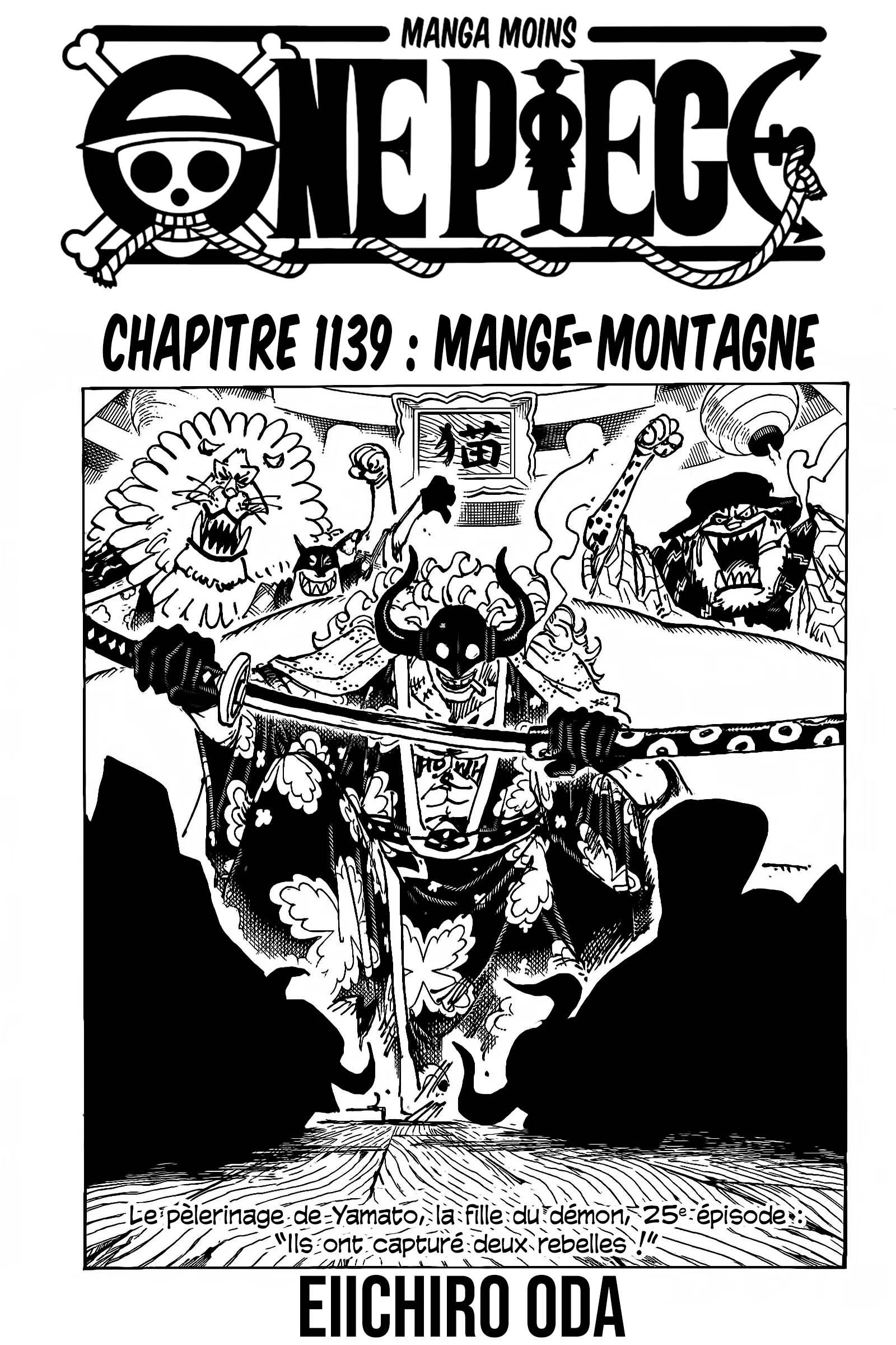 Lecture en ligne One Piece 1139 page 1