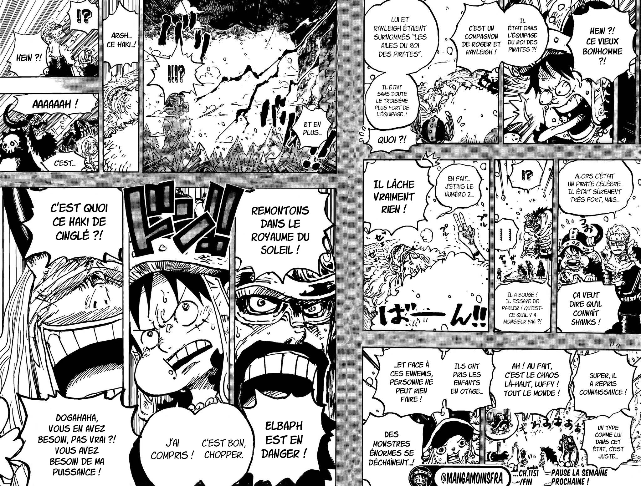 Lecture en ligne One Piece 1151 page 14