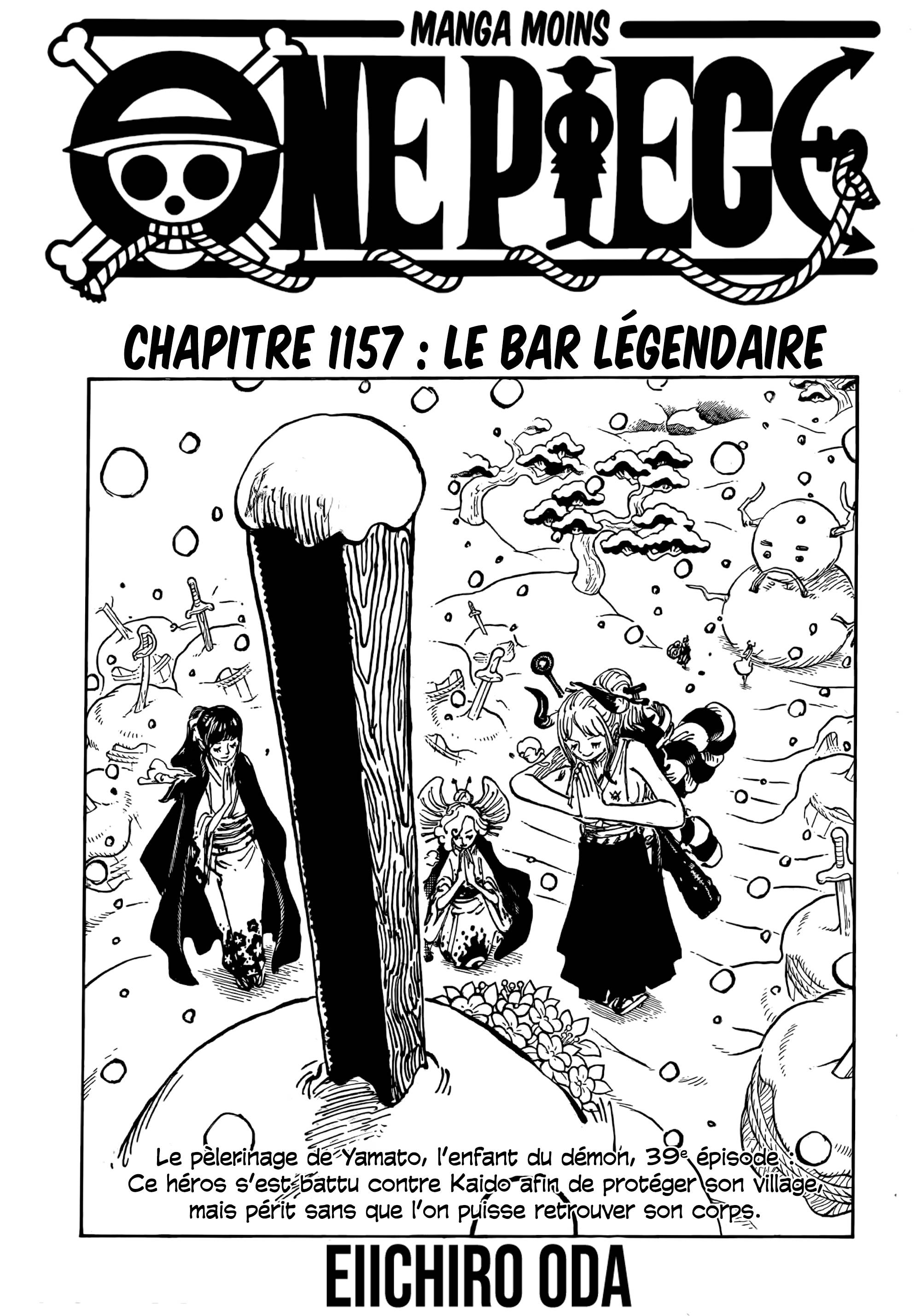 Lecture en ligne One Piece 1157 page 1