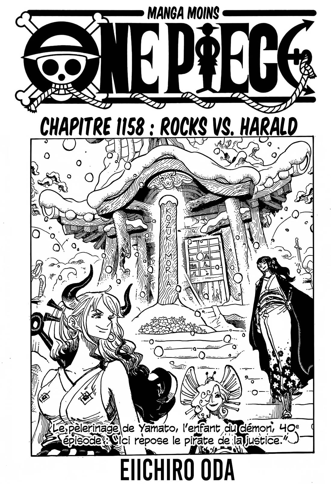 Lecture en ligne One Piece 1158 page 1
