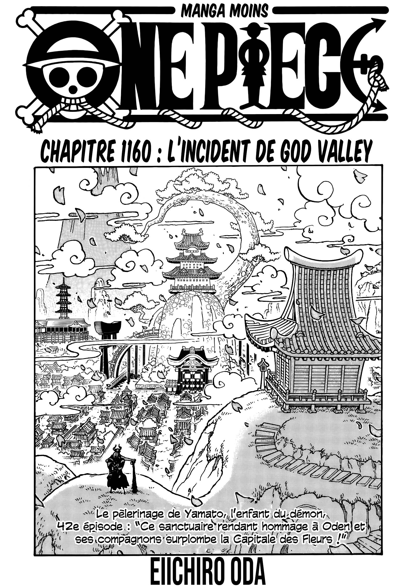 Lecture en ligne One Piece 1160 page 1