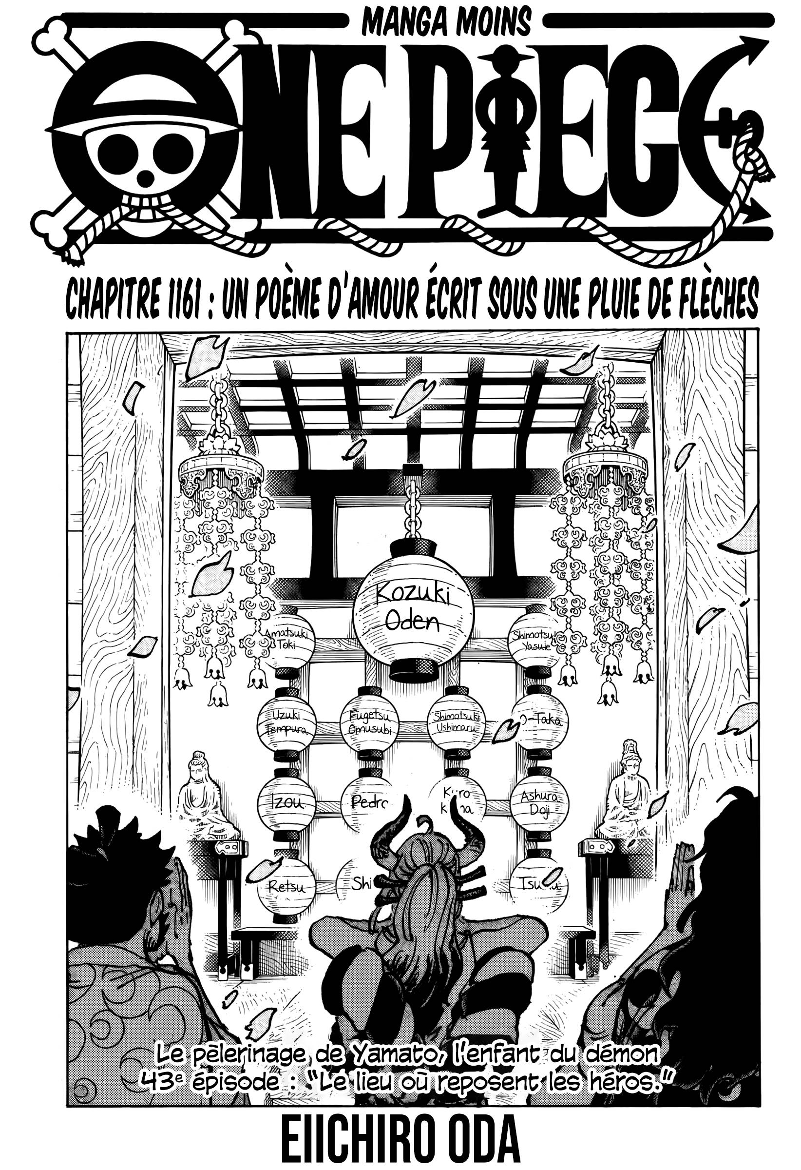 Lecture en ligne One Piece 1161 page 5