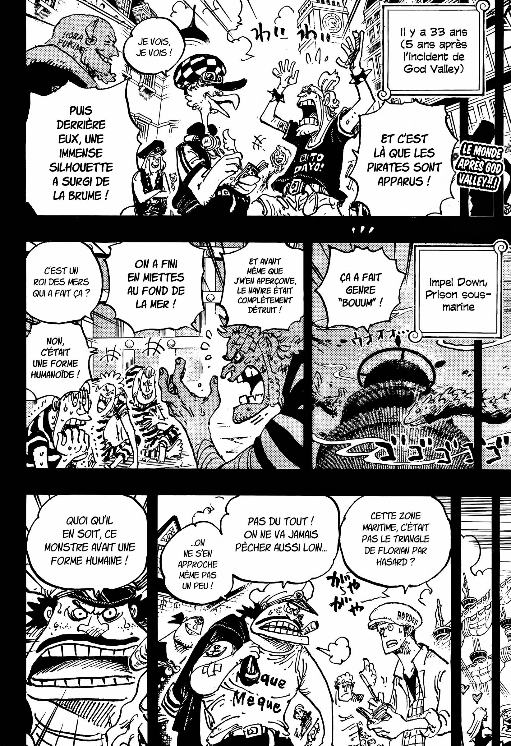 Lecture en ligne One Piece 1167 page 3
