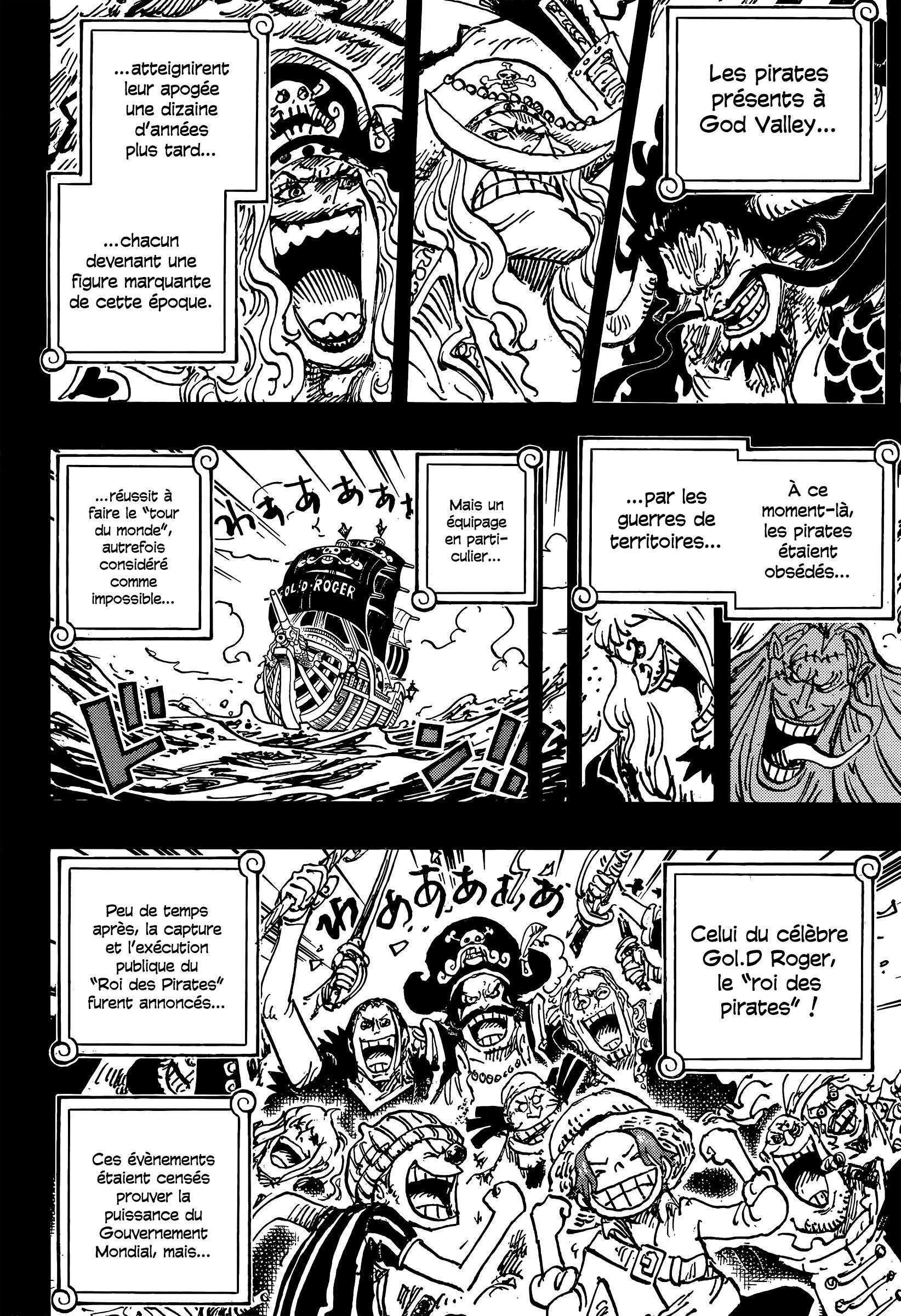 Lecture en ligne One Piece 1167 page 5