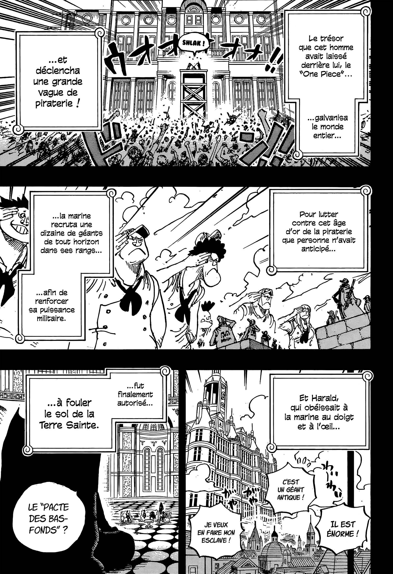 Lecture en ligne One Piece 1167 page 6