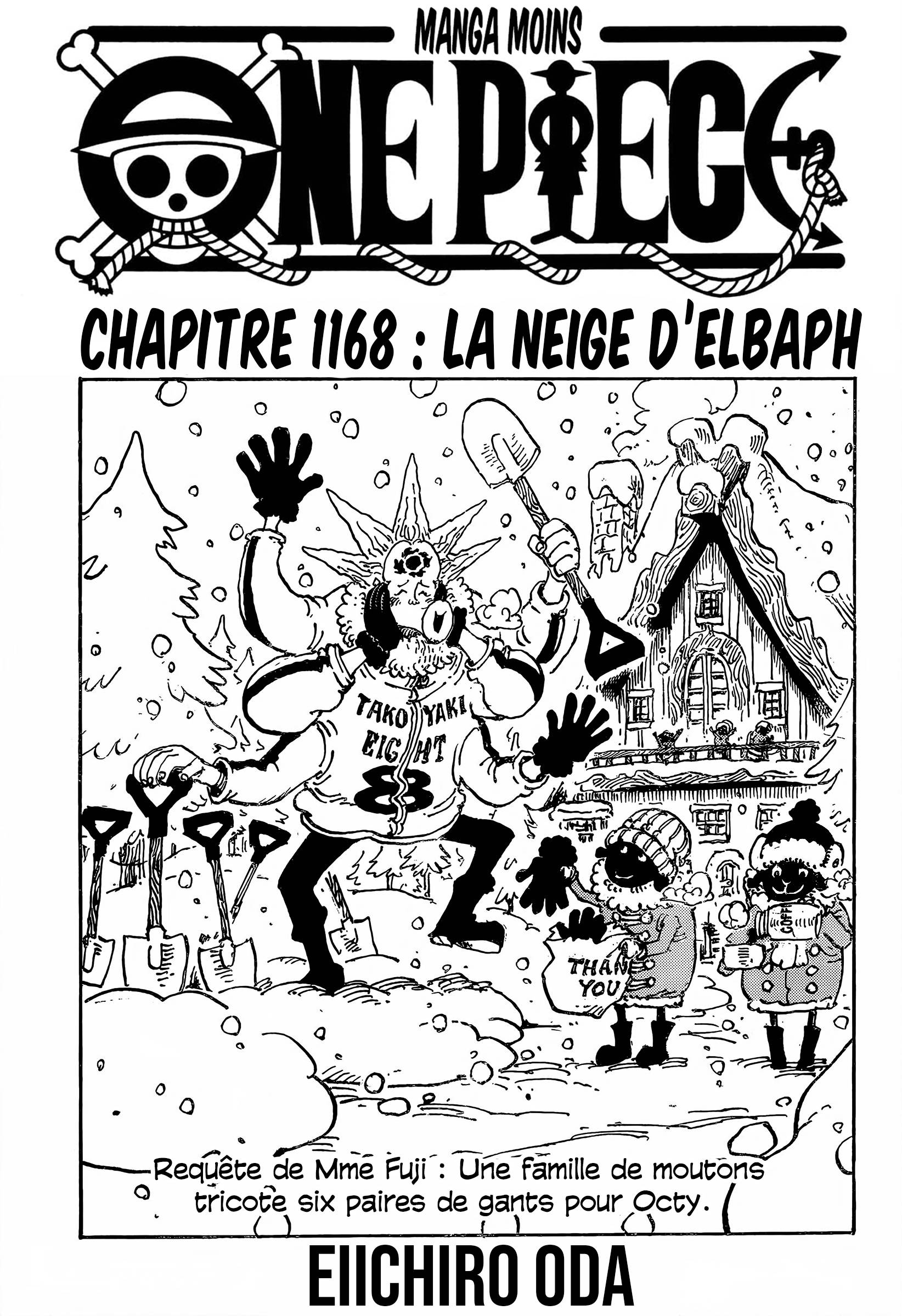 Lecture en ligne One Piece 1168 page 1