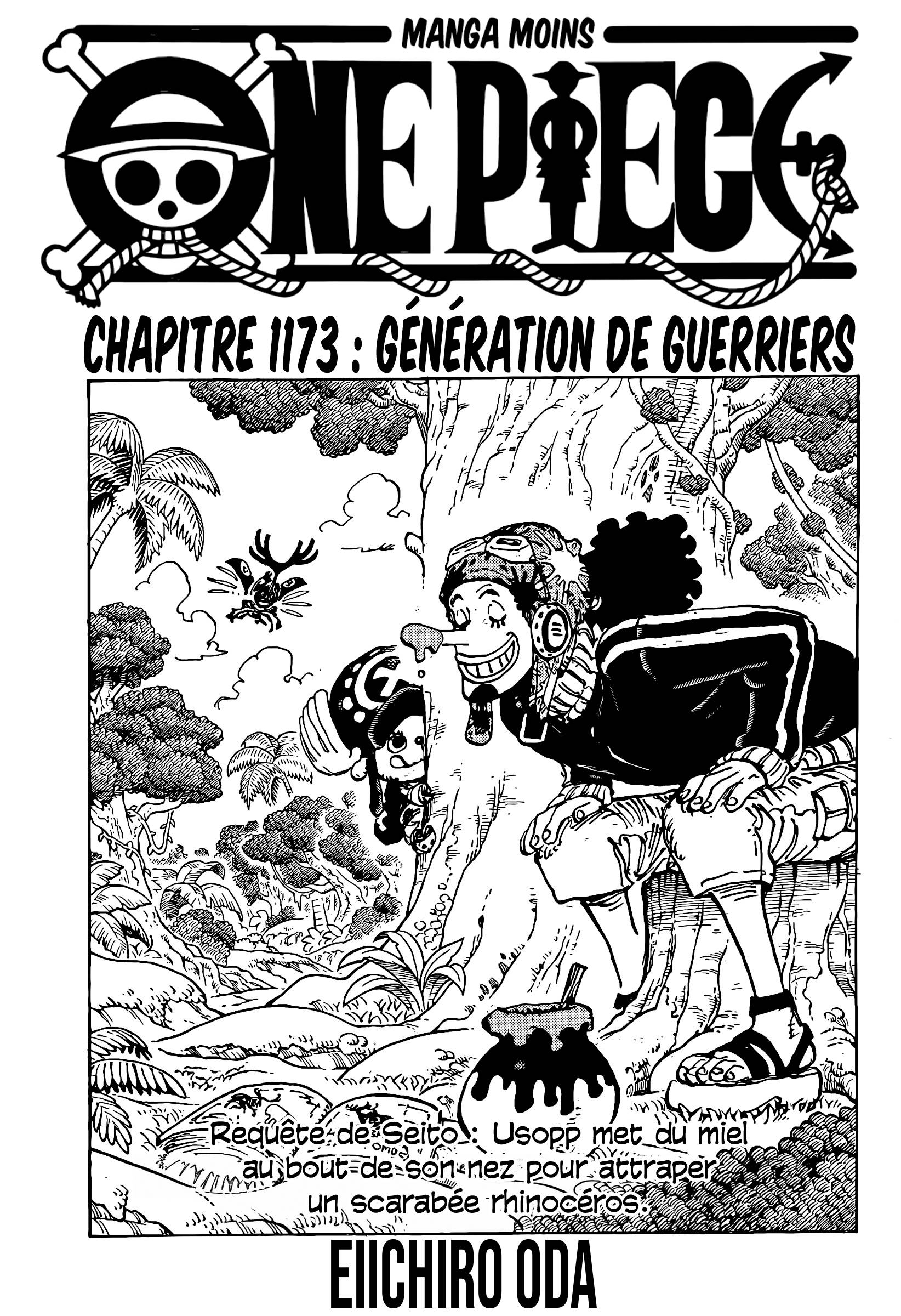Lecture en ligne One Piece 1173 page 1