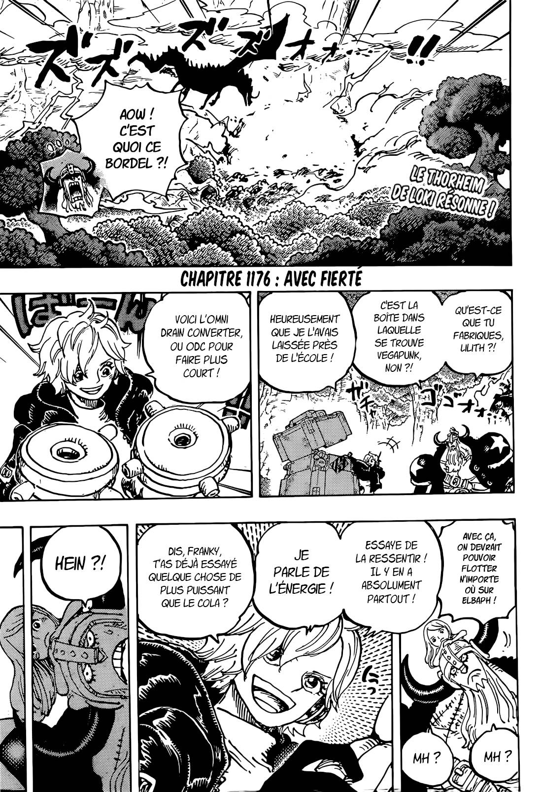 Lecture en ligne One Piece 1176 page 4