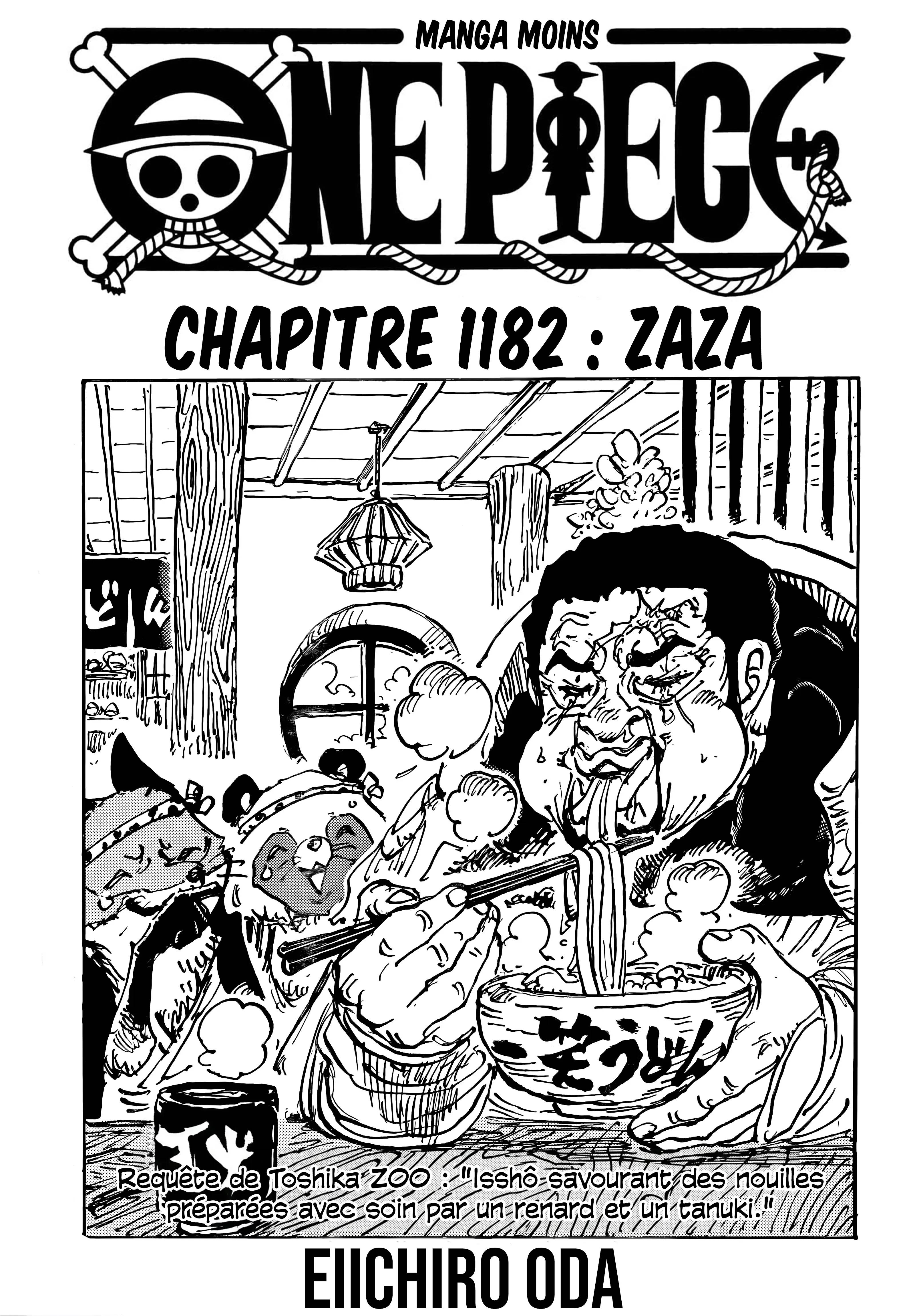 Lecture en ligne One Piece 1182 page 1