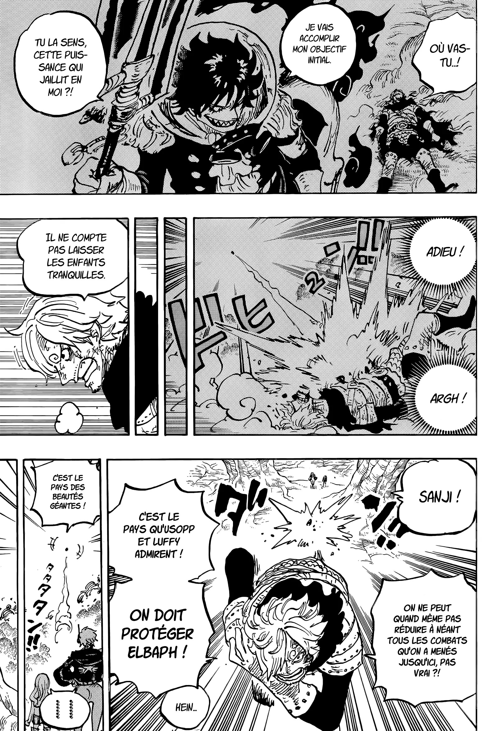 Lecture en ligne One Piece 1182 page 7