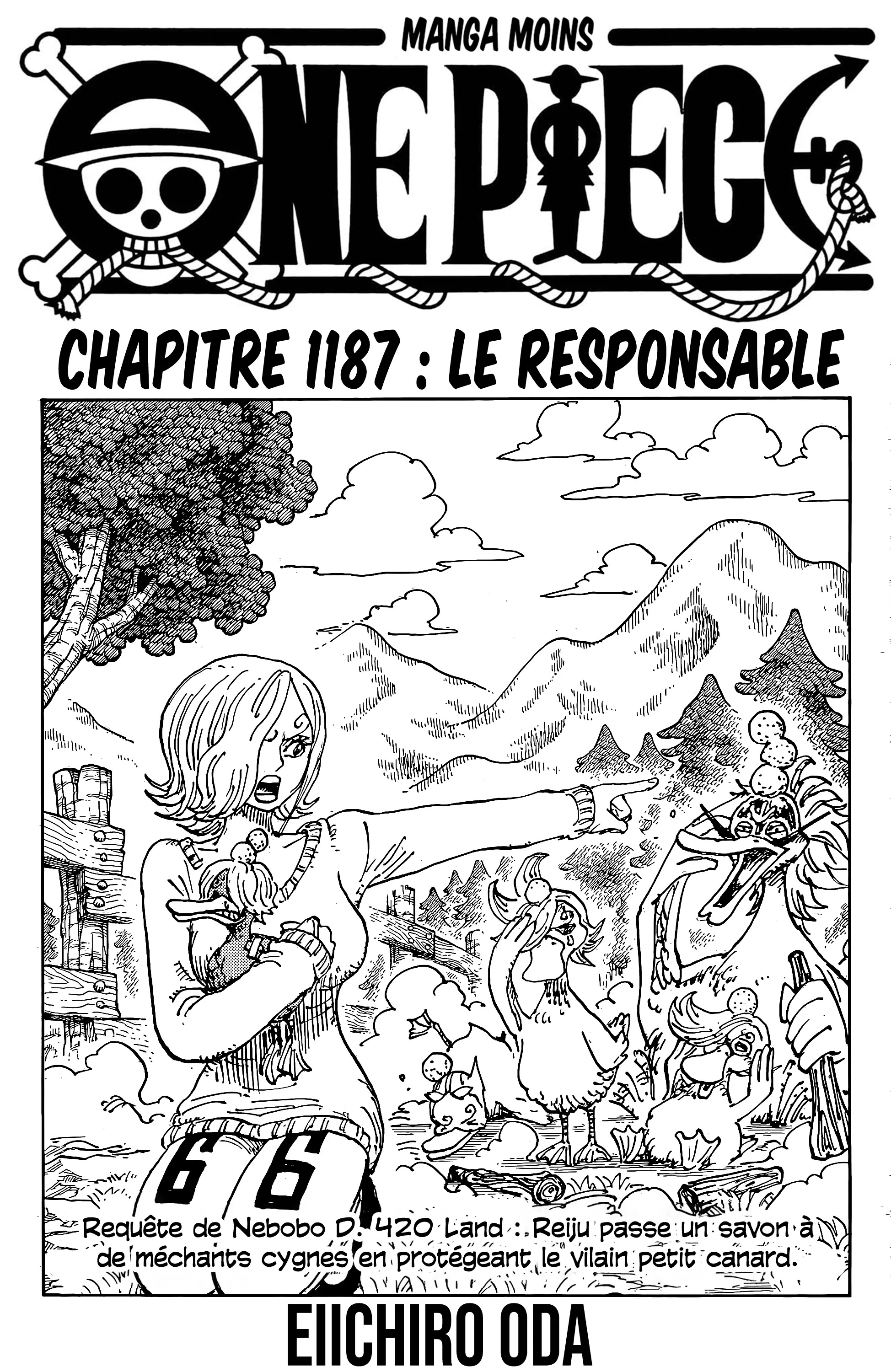 Lecture en ligne One Piece 1187 page 1