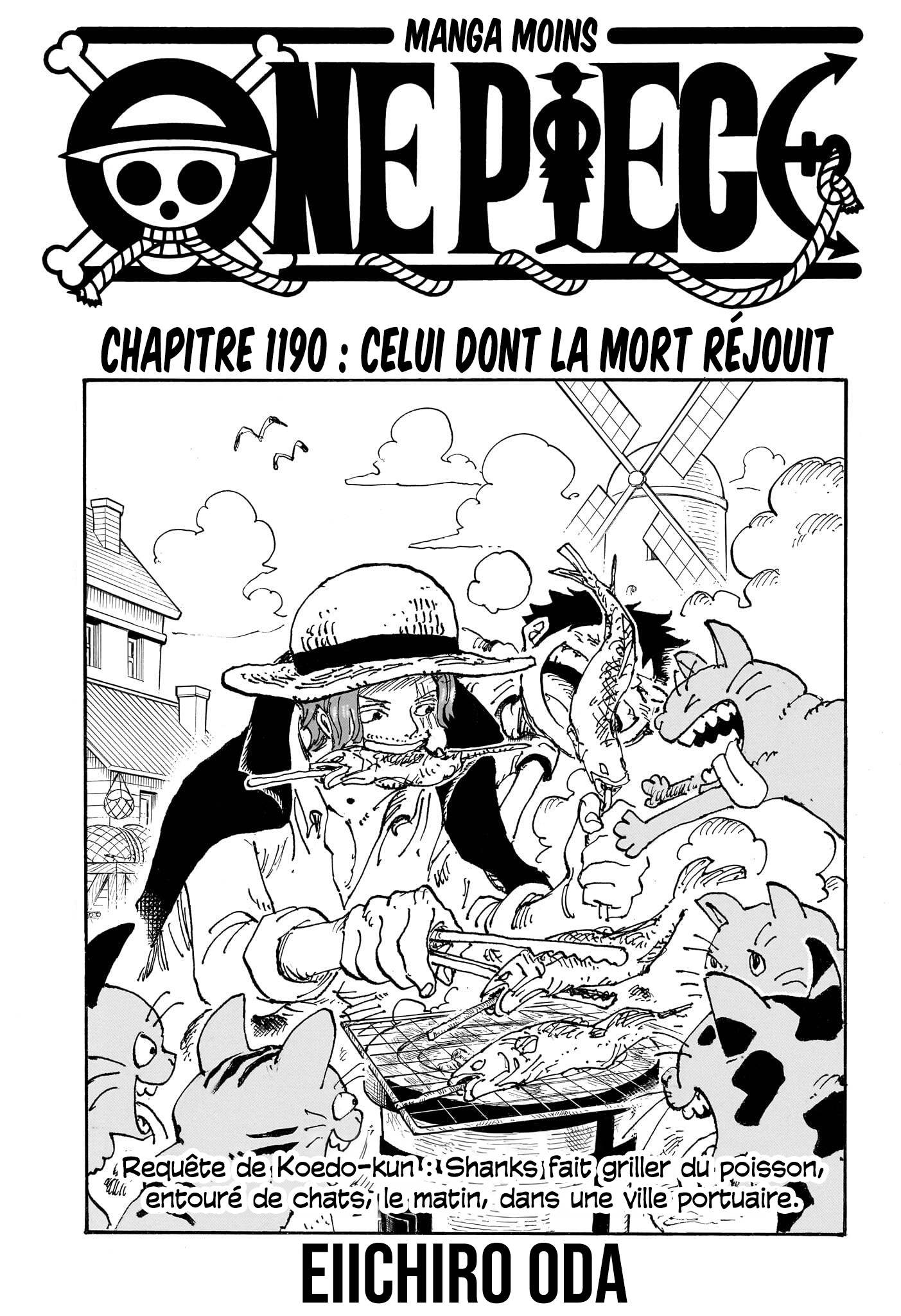 Lecture en ligne One Piece 1190 page 1