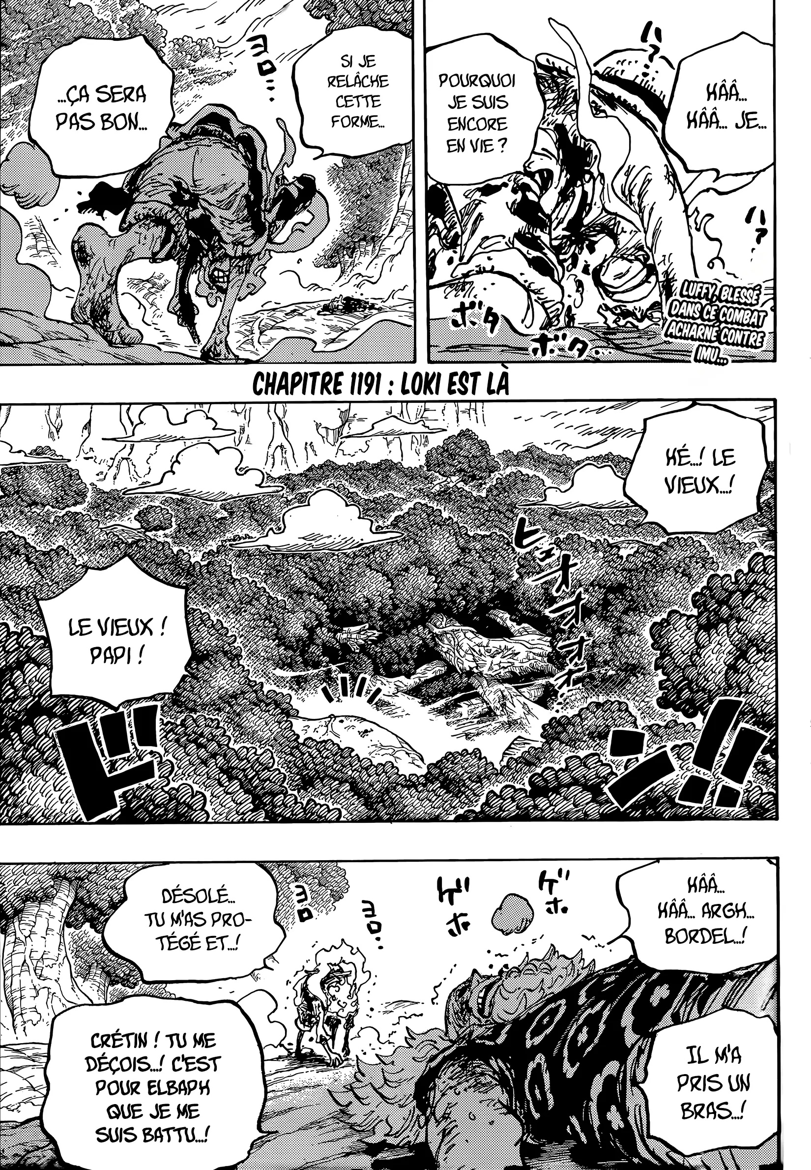 Lecture en ligne One Piece 1191 page 4