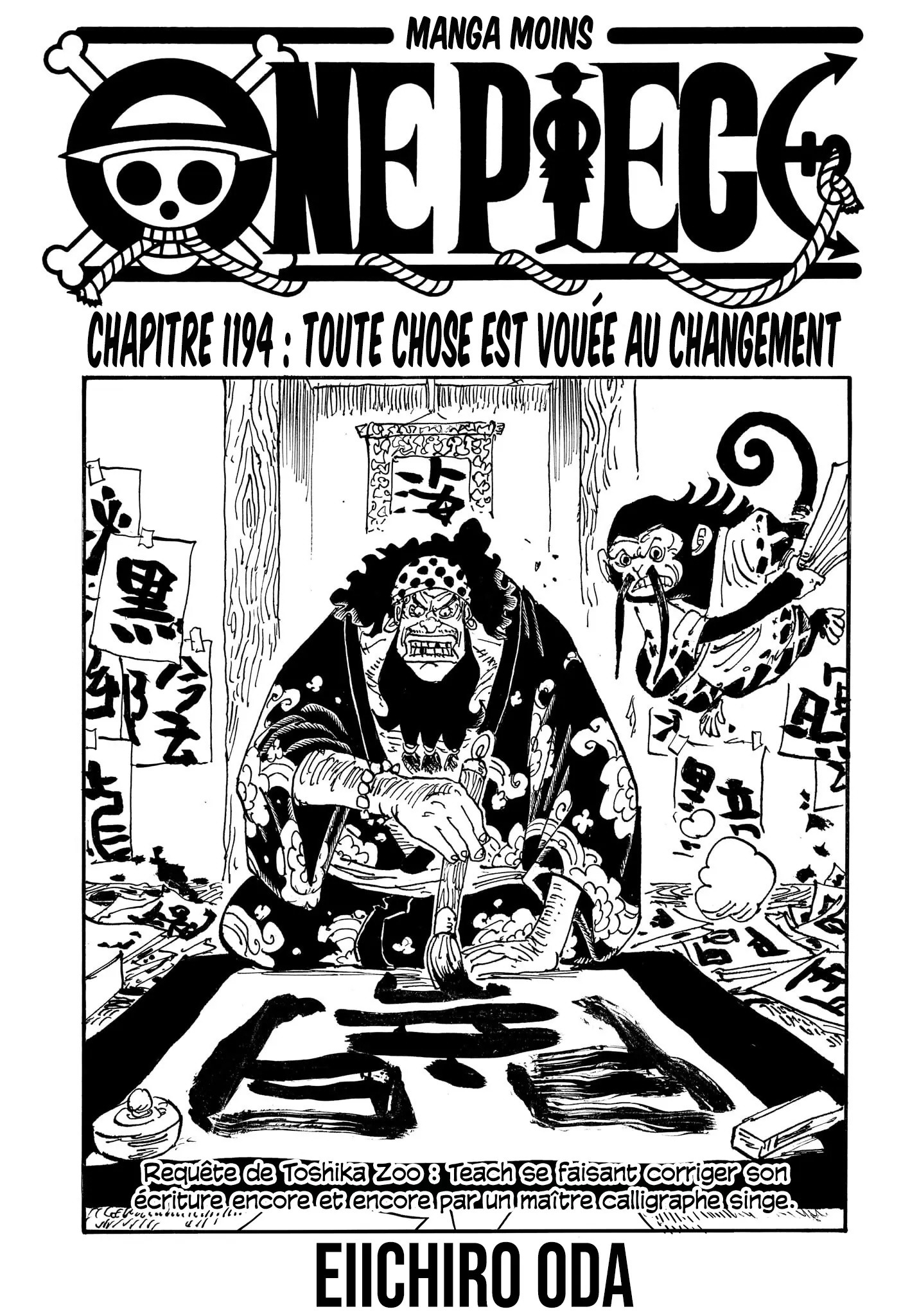 Lecture en ligne One Piece 1194 page 1