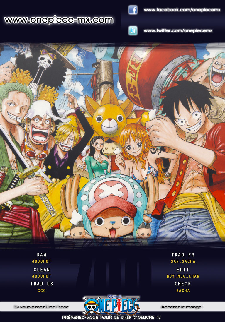 Lecture en ligne One Piece 700 page 1