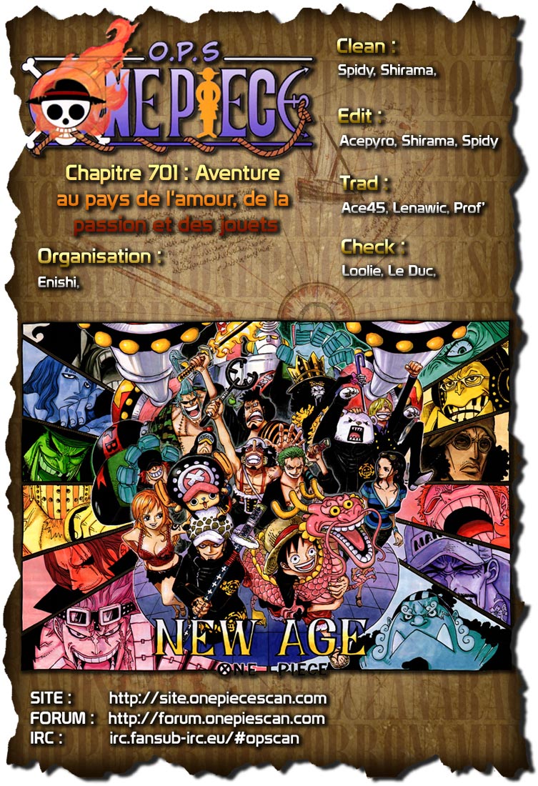 Scan One Piece 701 Page 1 Scan One Piece 701 Page 1