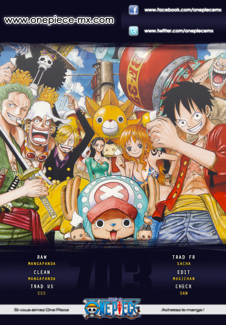 Lecture en ligne One Piece 703 page 1