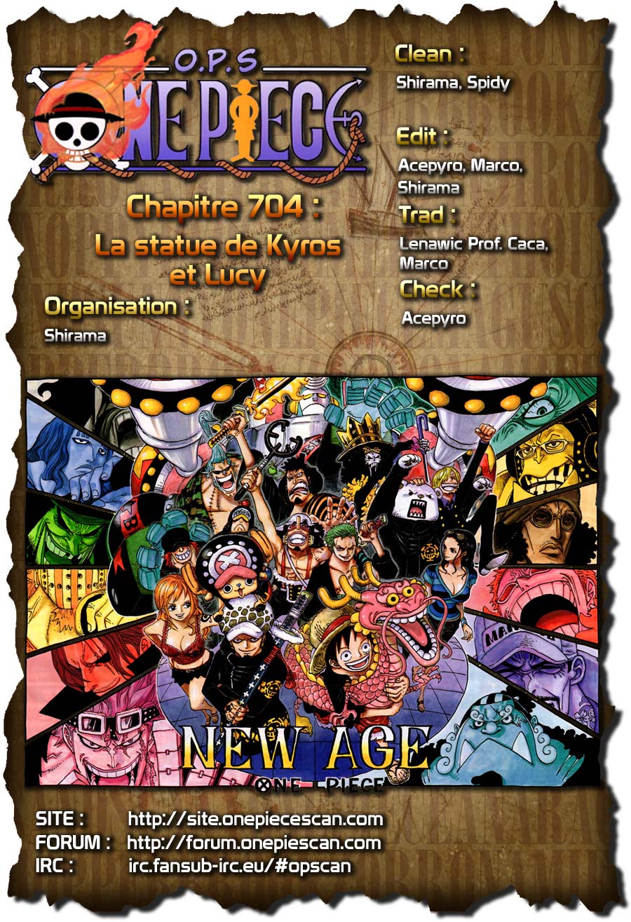 Lecture en ligne One Piece 704 page 1