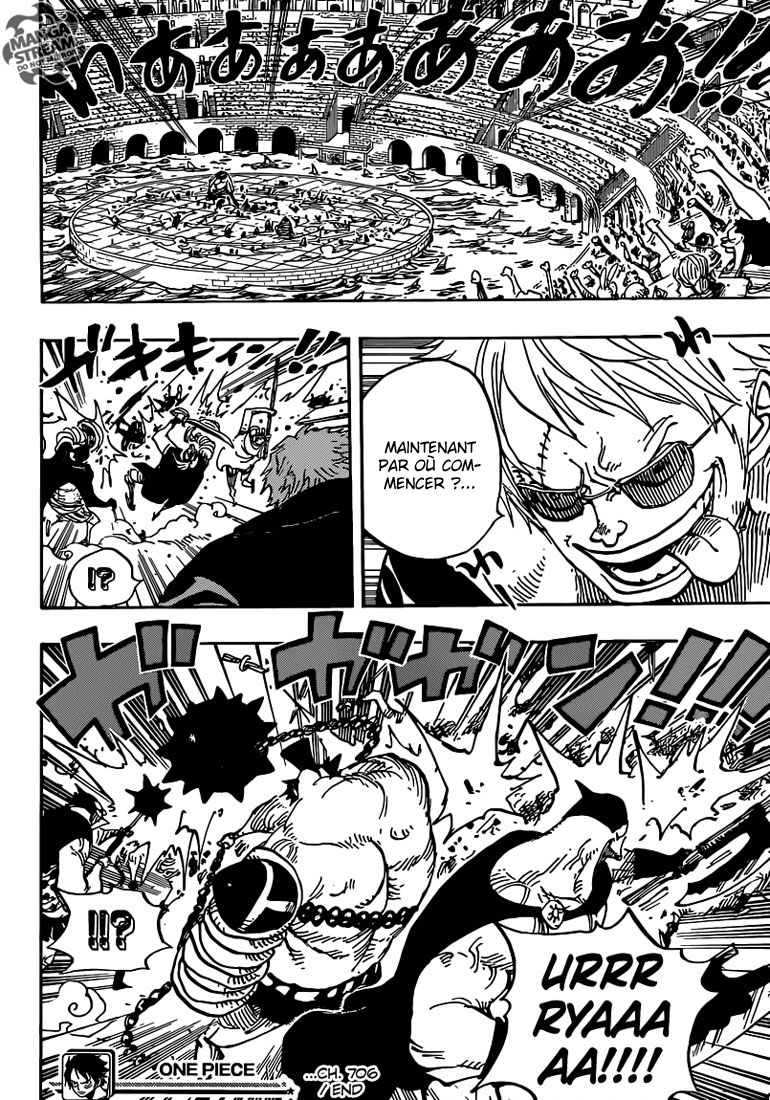 Lecture en ligne One Piece 706 page 14