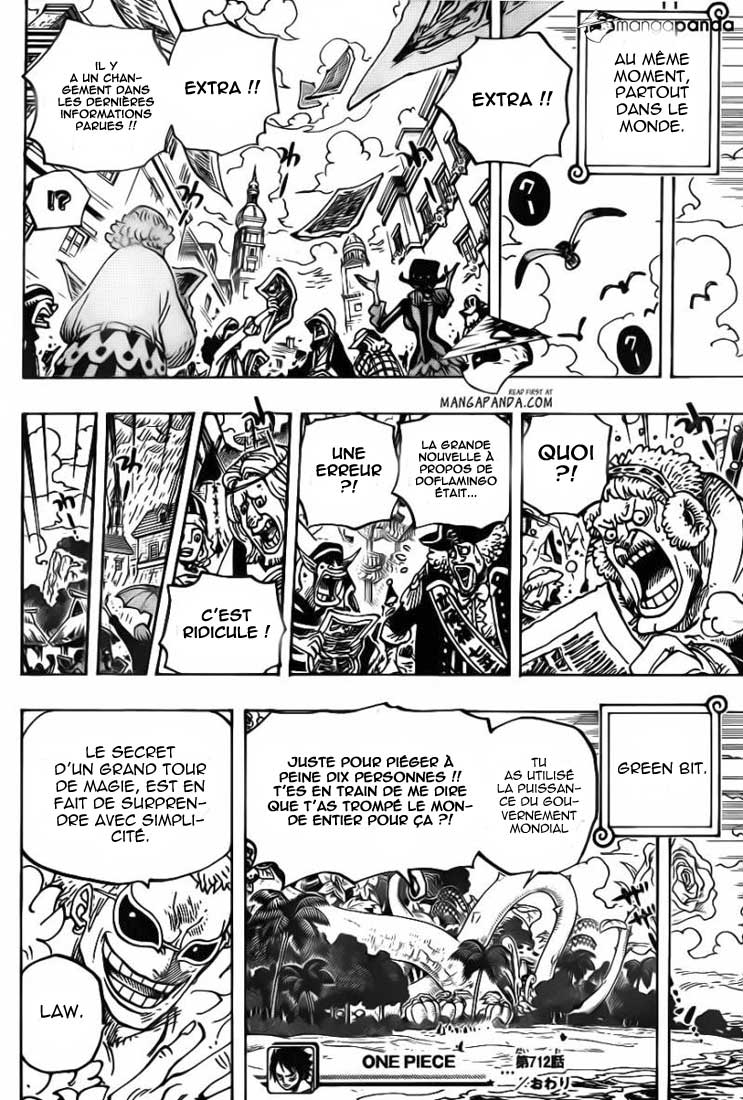 Lecture en ligne One Piece 712 page 18
