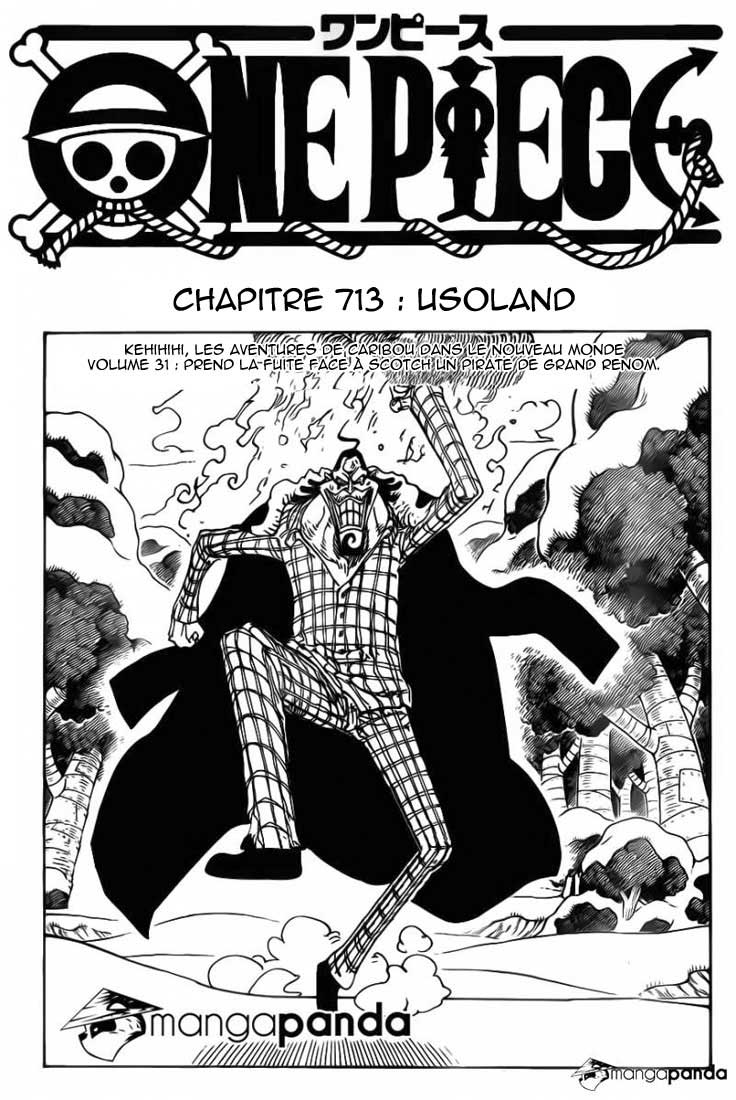 Lecture en ligne One Piece 713 page 2
