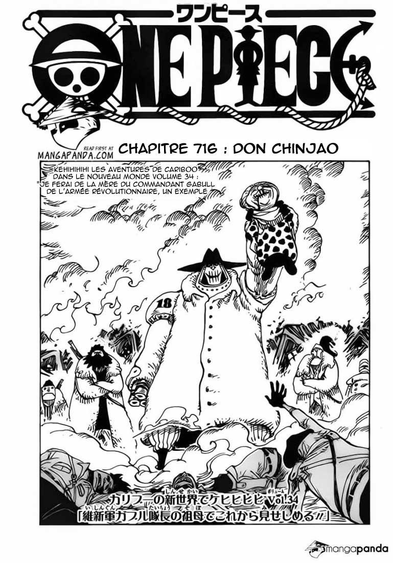 Lecture en ligne One Piece 716 page 2