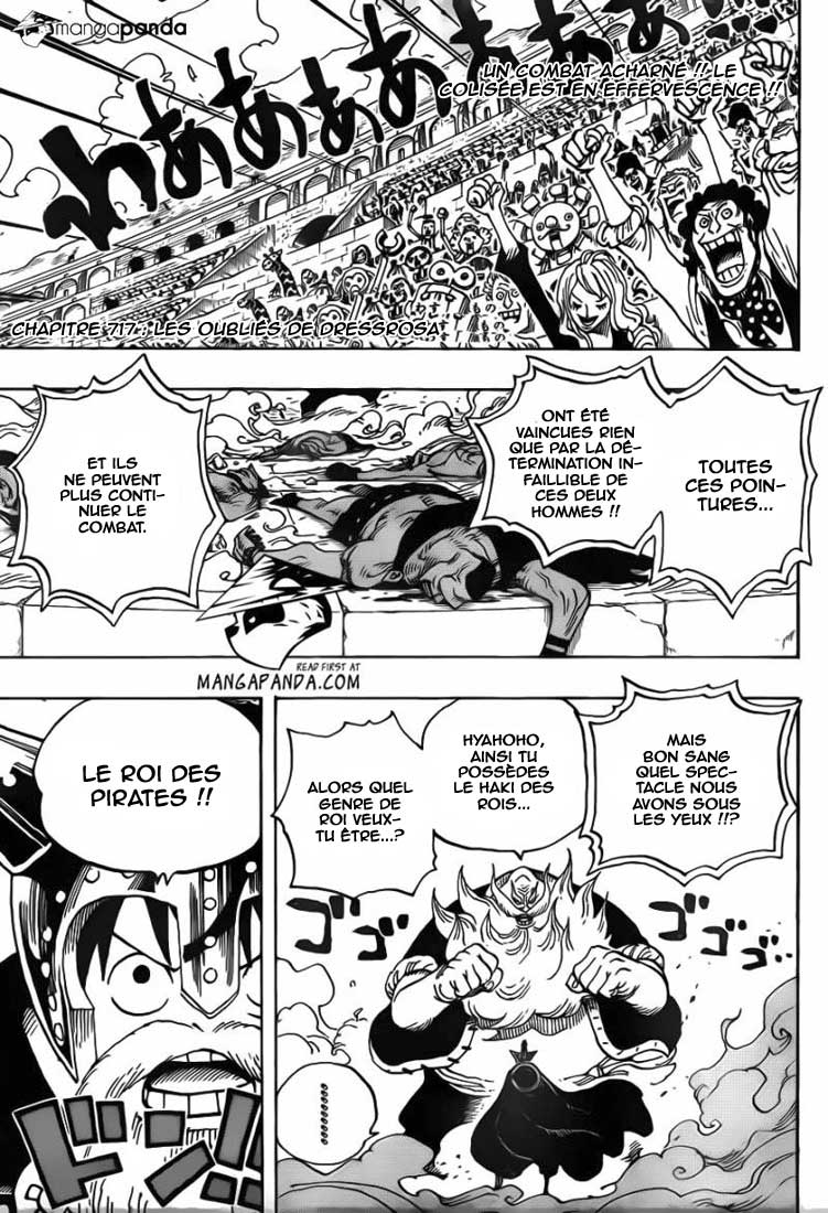 Lecture en ligne One Piece 717 page 3