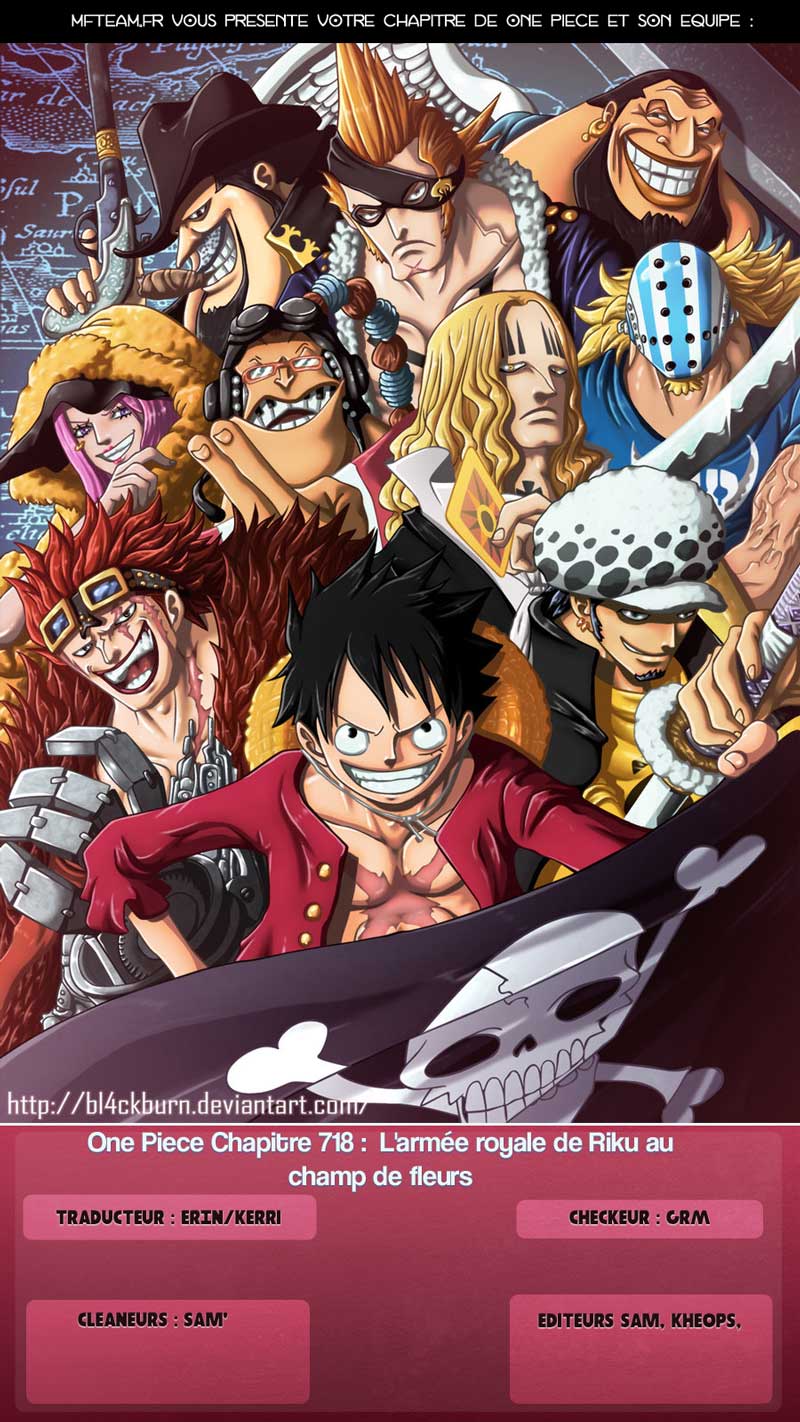 Lecture en ligne One Piece 718 page 1