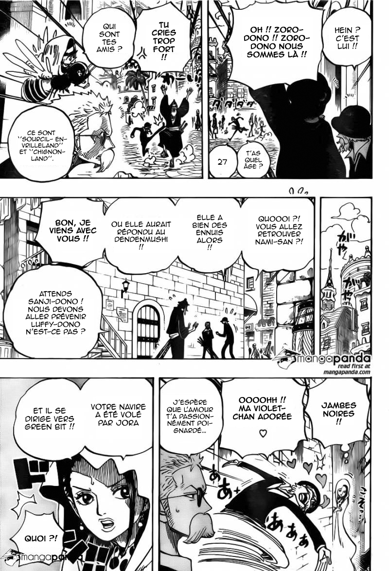 Lecture en ligne One Piece 722 page 13